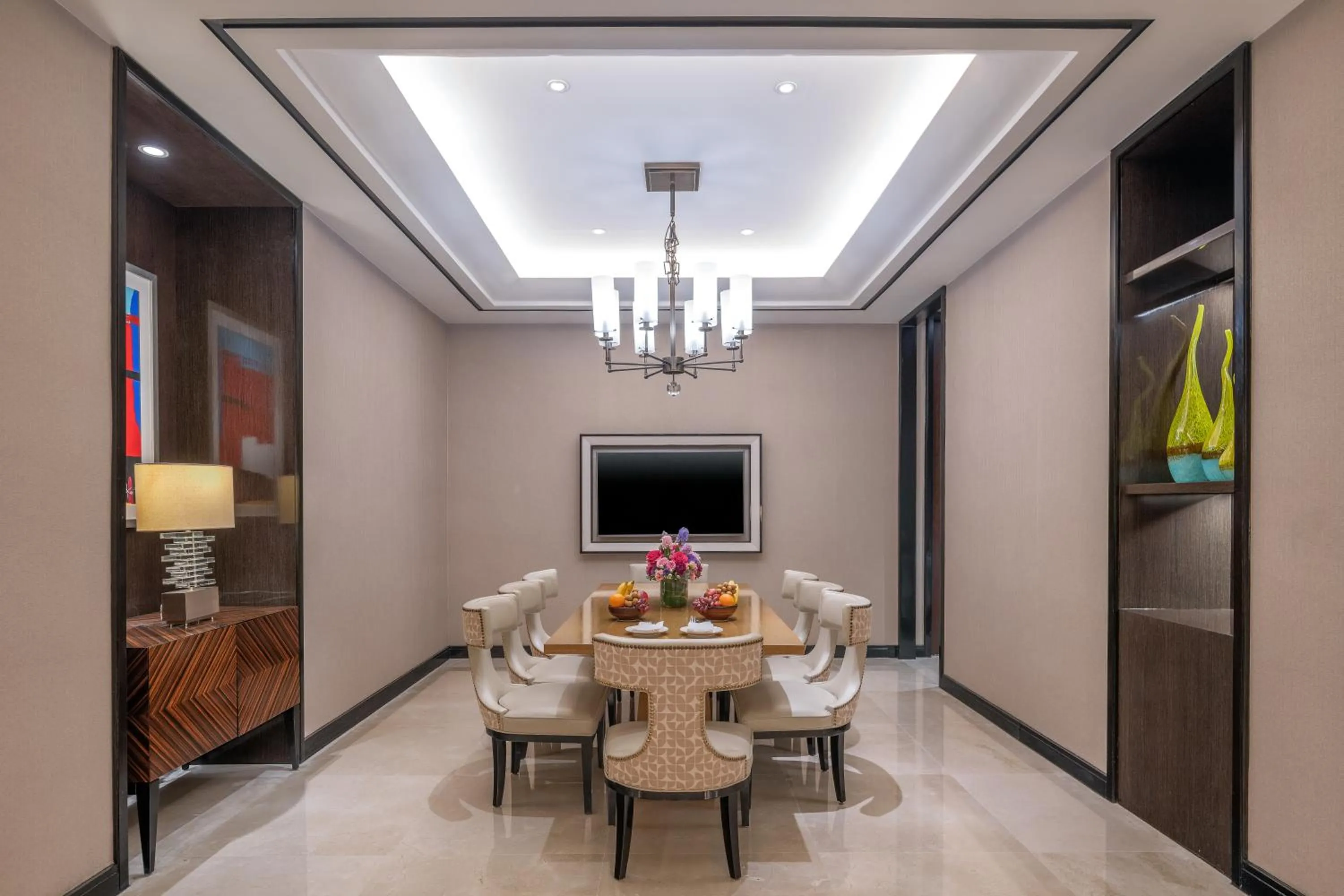 Dining area in Solaire Resort Entertainment City