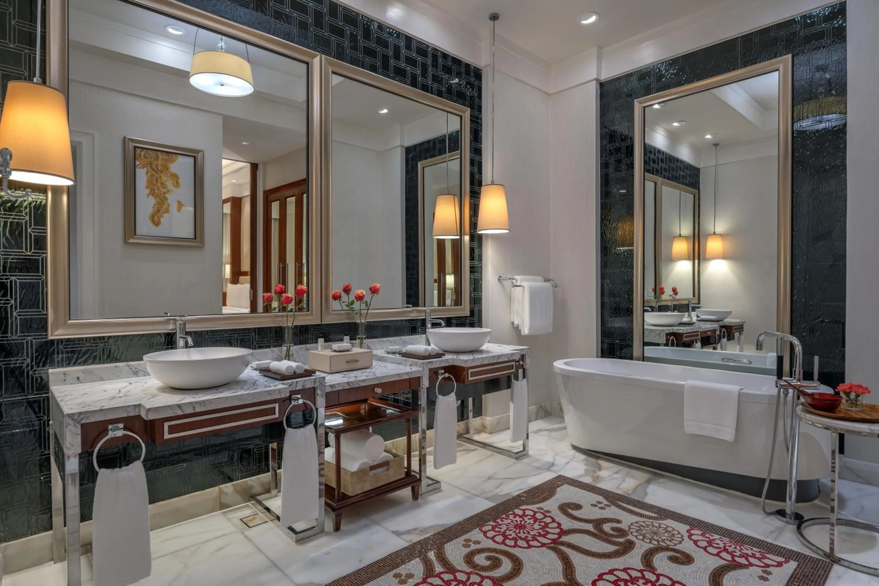 Bathroom in Solaire Resort Entertainment City
