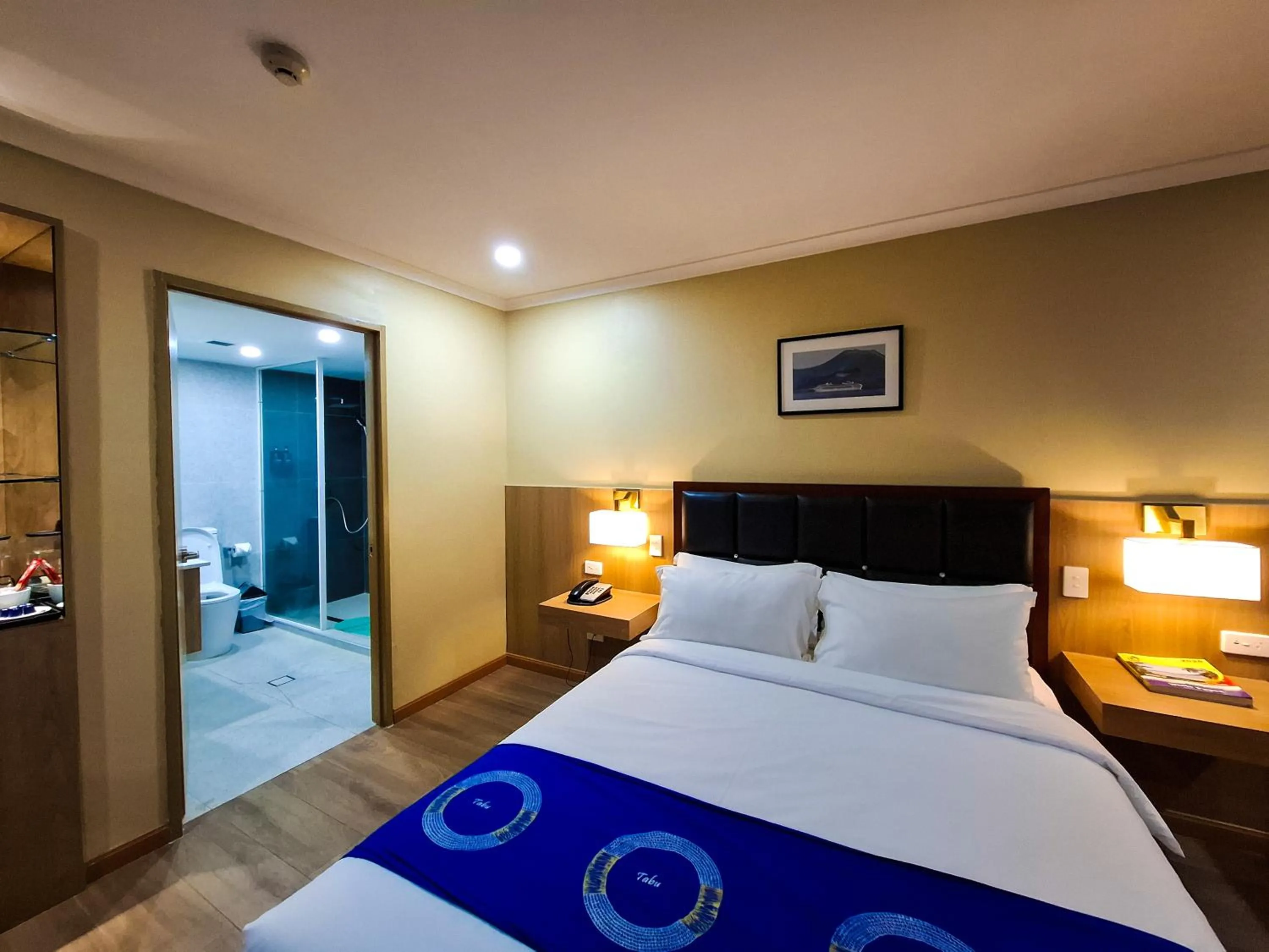 Bed in Gazelle International Hotel