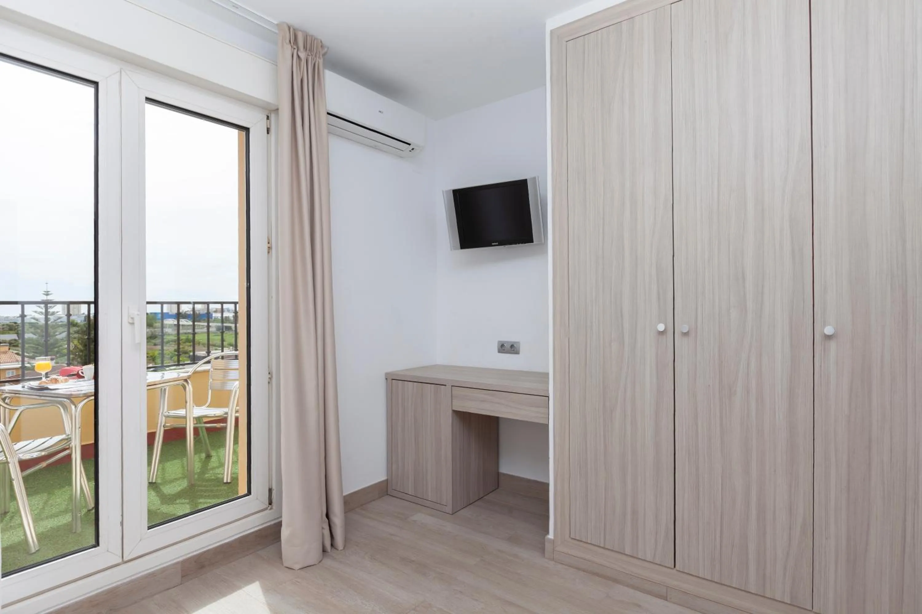 Balcony/Terrace in Hotel Olympia Ronda II