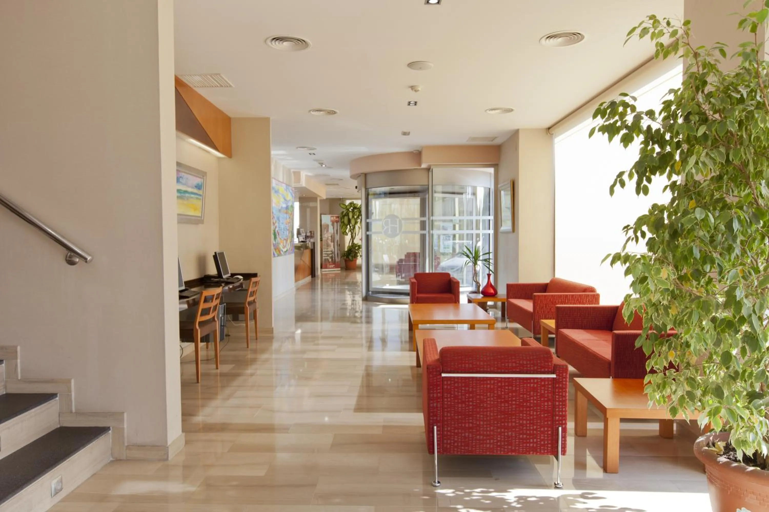 Lobby or reception in Hotel Olympia Ronda II