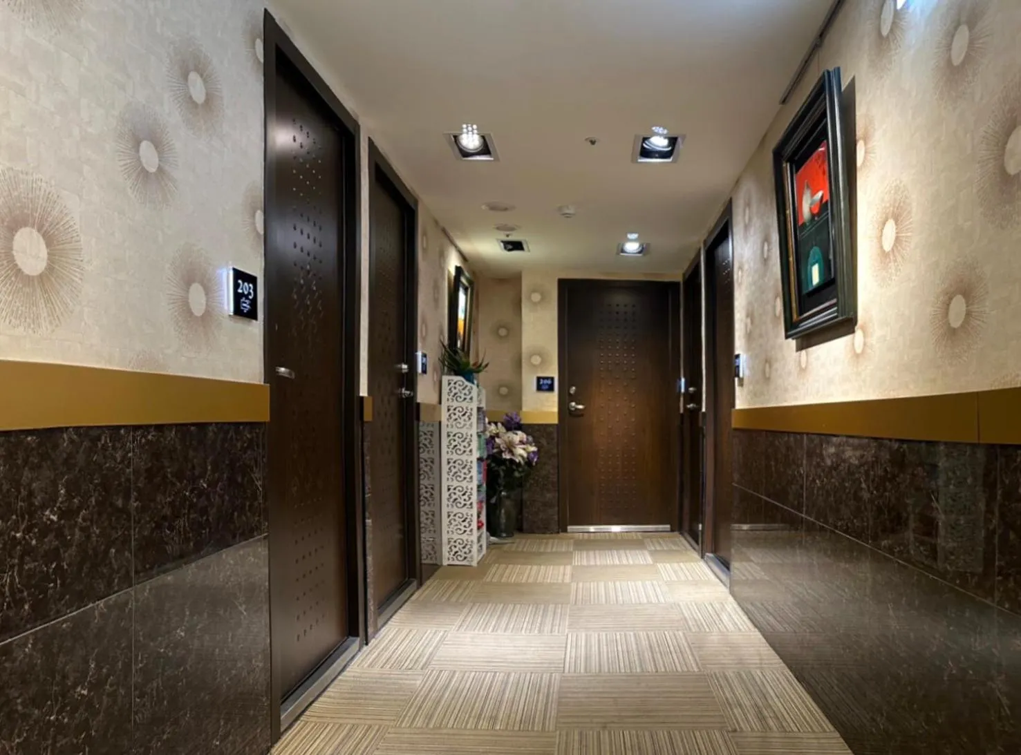 Decorative detail in 意芙旅店 Ifinn Hotel