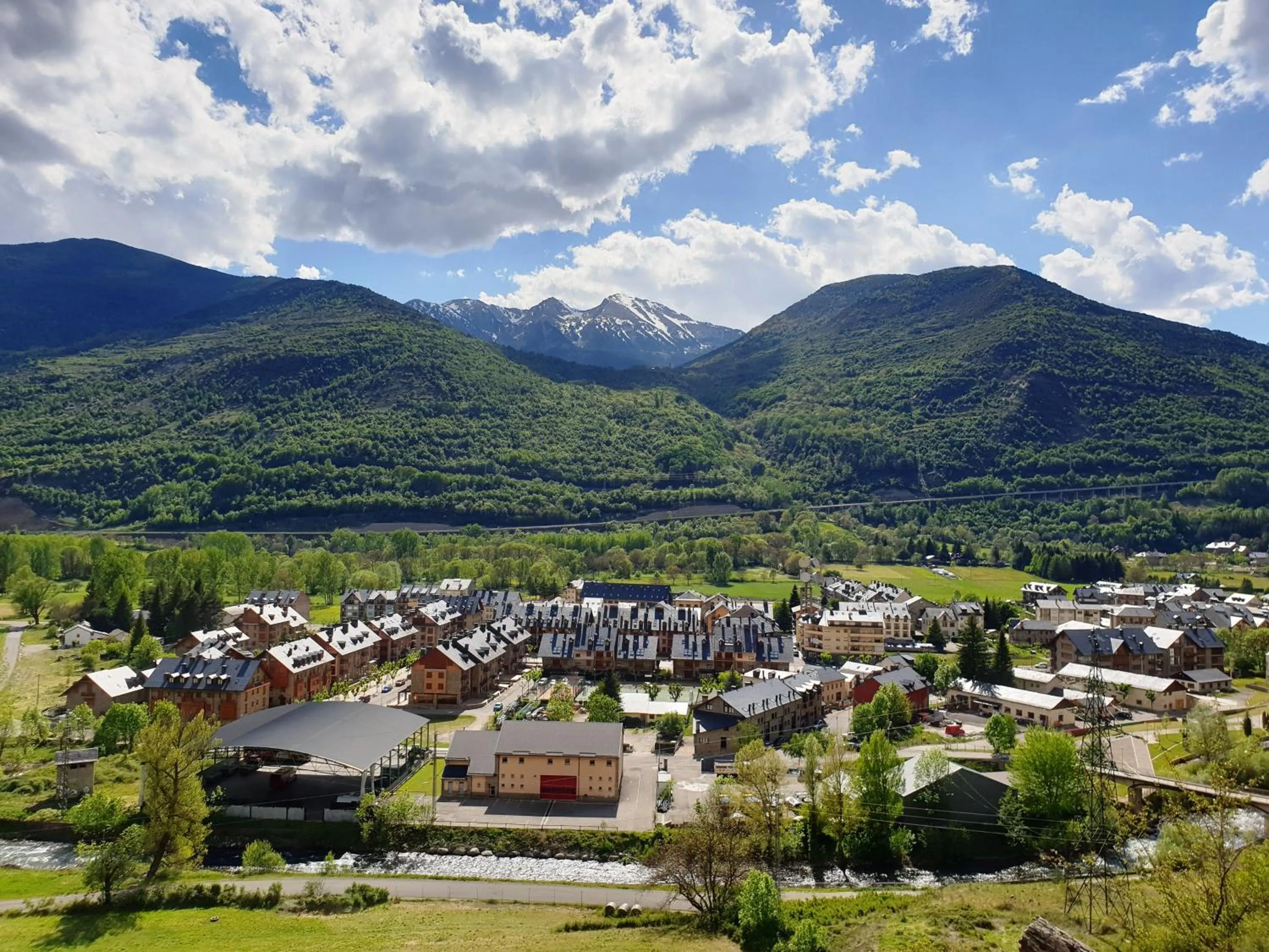 Natural landscape in Aiguestortes Camping Resort