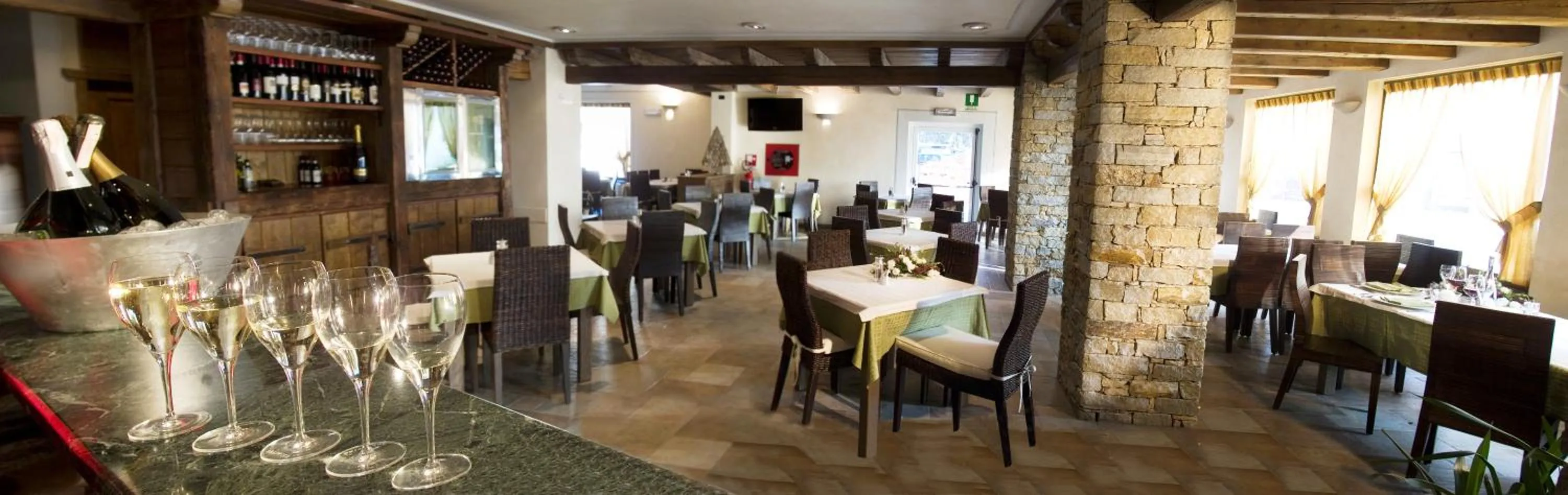 Restaurant/places to eat in Hotel San Lorenzo Chiavenna