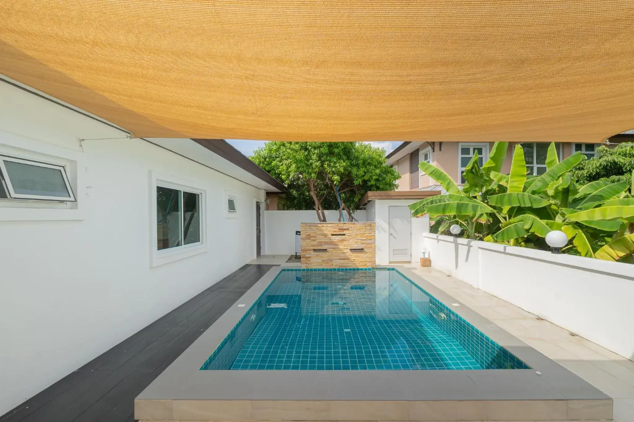 Pool view in Baan Faa Talaychan Resort Pool view in Baan Faa Talaychan Resort