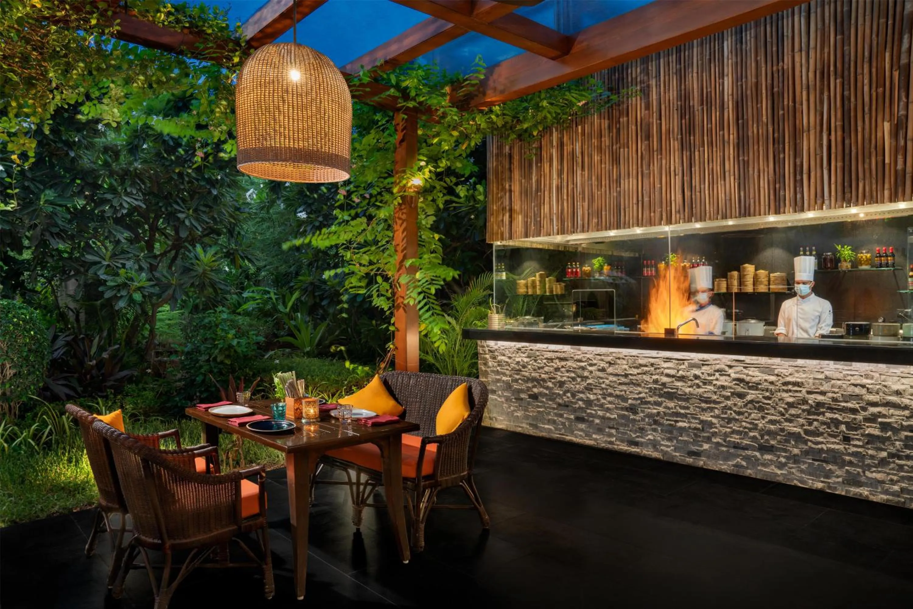 Restaurant/places to eat in Park Hyatt Chennai