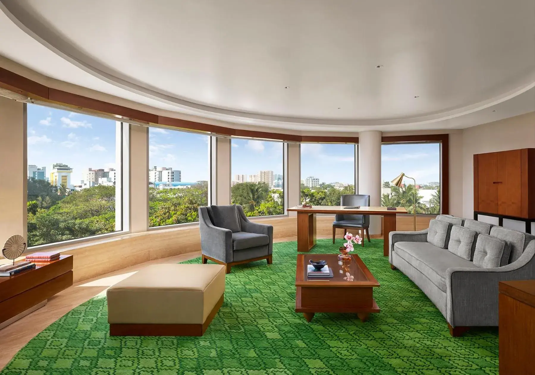 Living room in Park Hyatt Chennai Living room in Park Hyatt Chennai