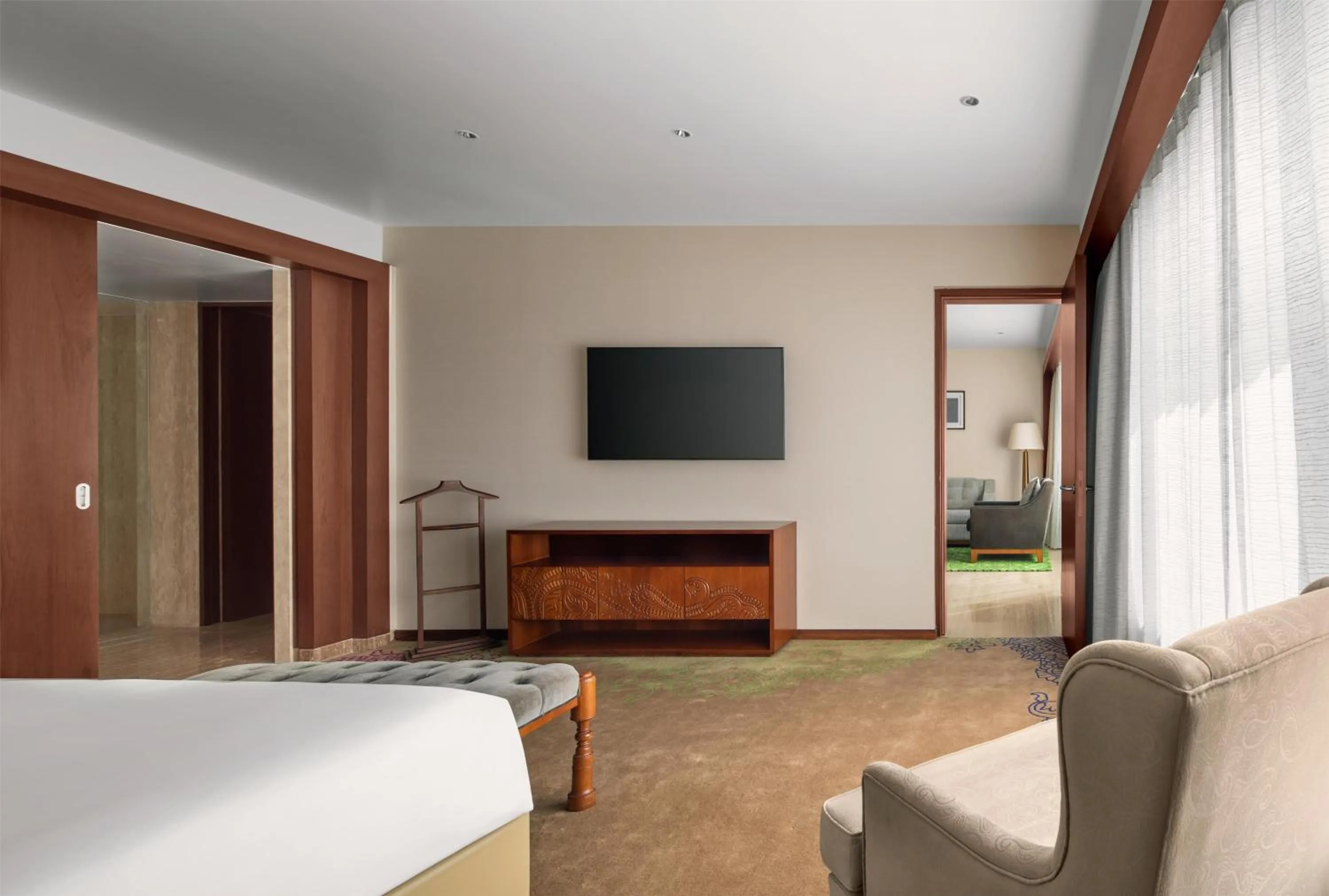 Photo of the whole room, Bed in Park Hyatt Chennai