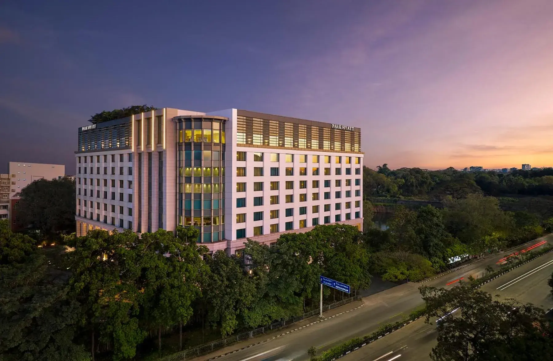 Property building in Park Hyatt Chennai Property building in Park Hyatt Chennai