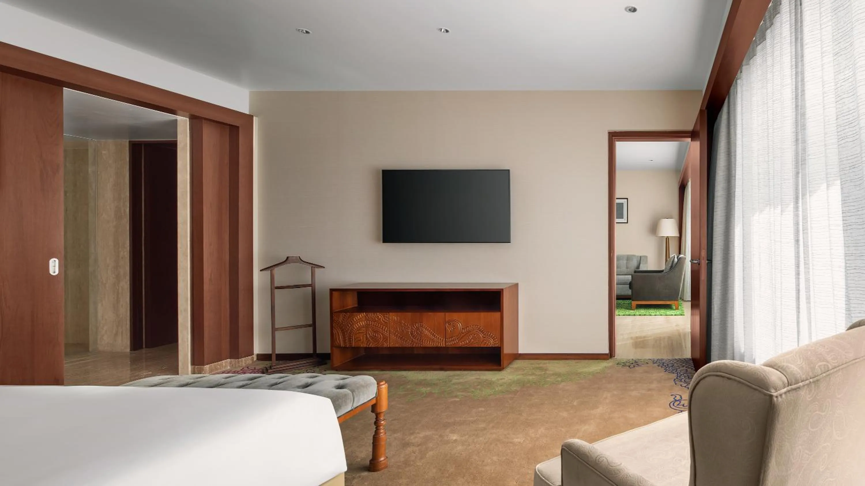 Bed in Park Hyatt Chennai