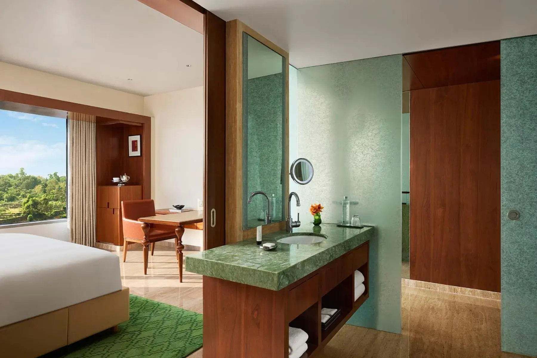 Twin Room with View - single occupancy in Park Hyatt Chennai Twin Room with View - single occupancy in Park Hyatt Chennai