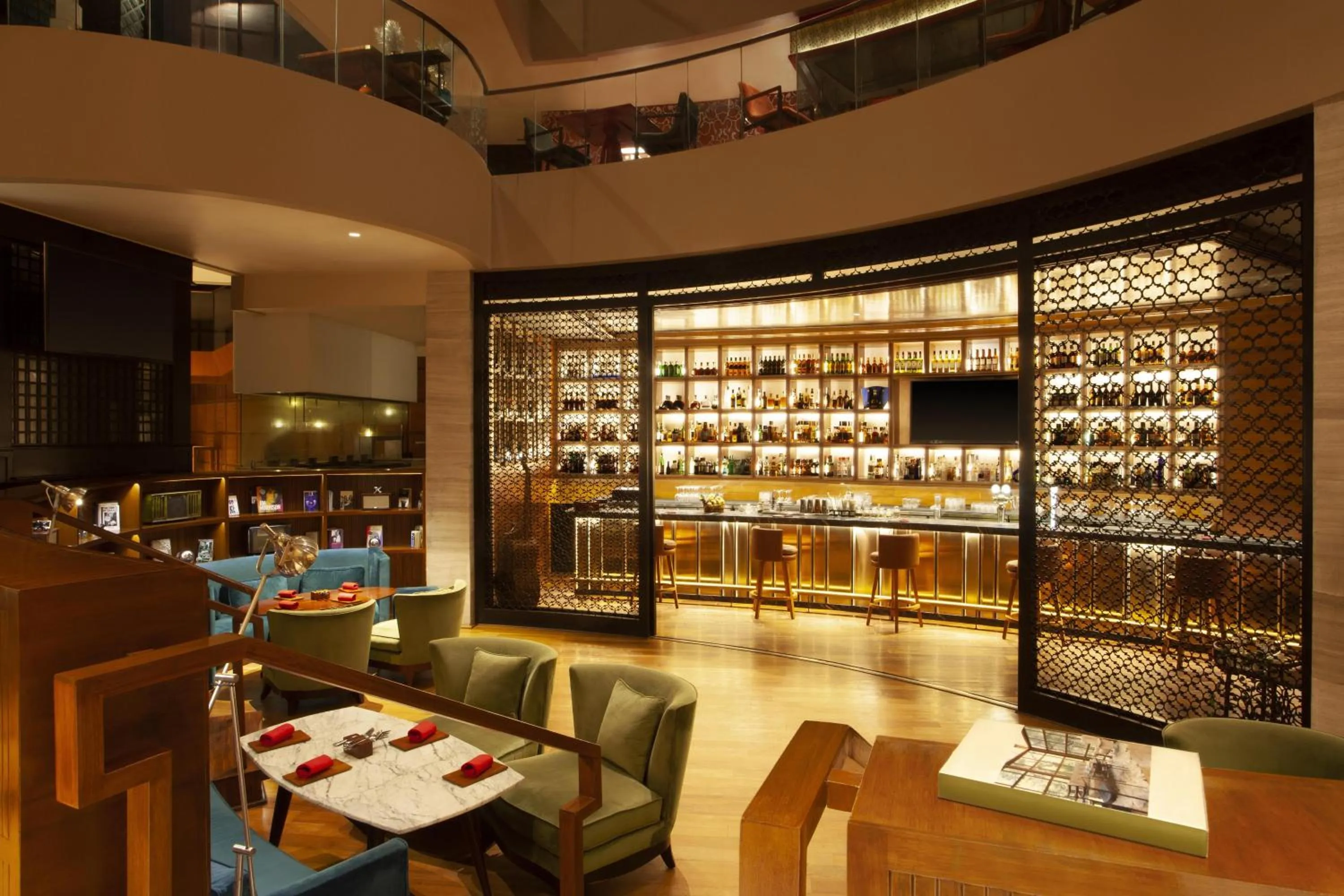 Lounge or bar in Park Hyatt Chennai