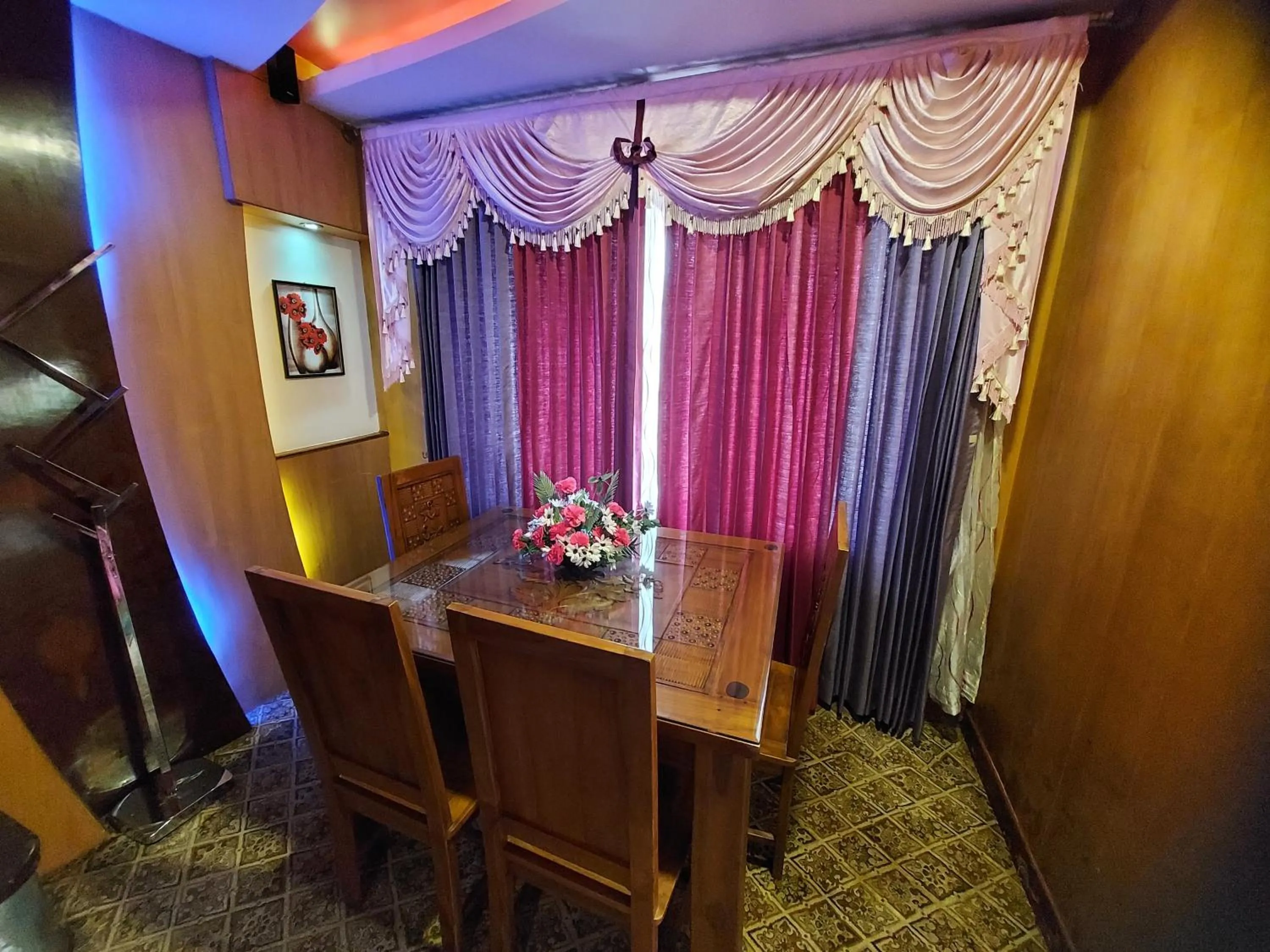Dining area in Astoria Residency