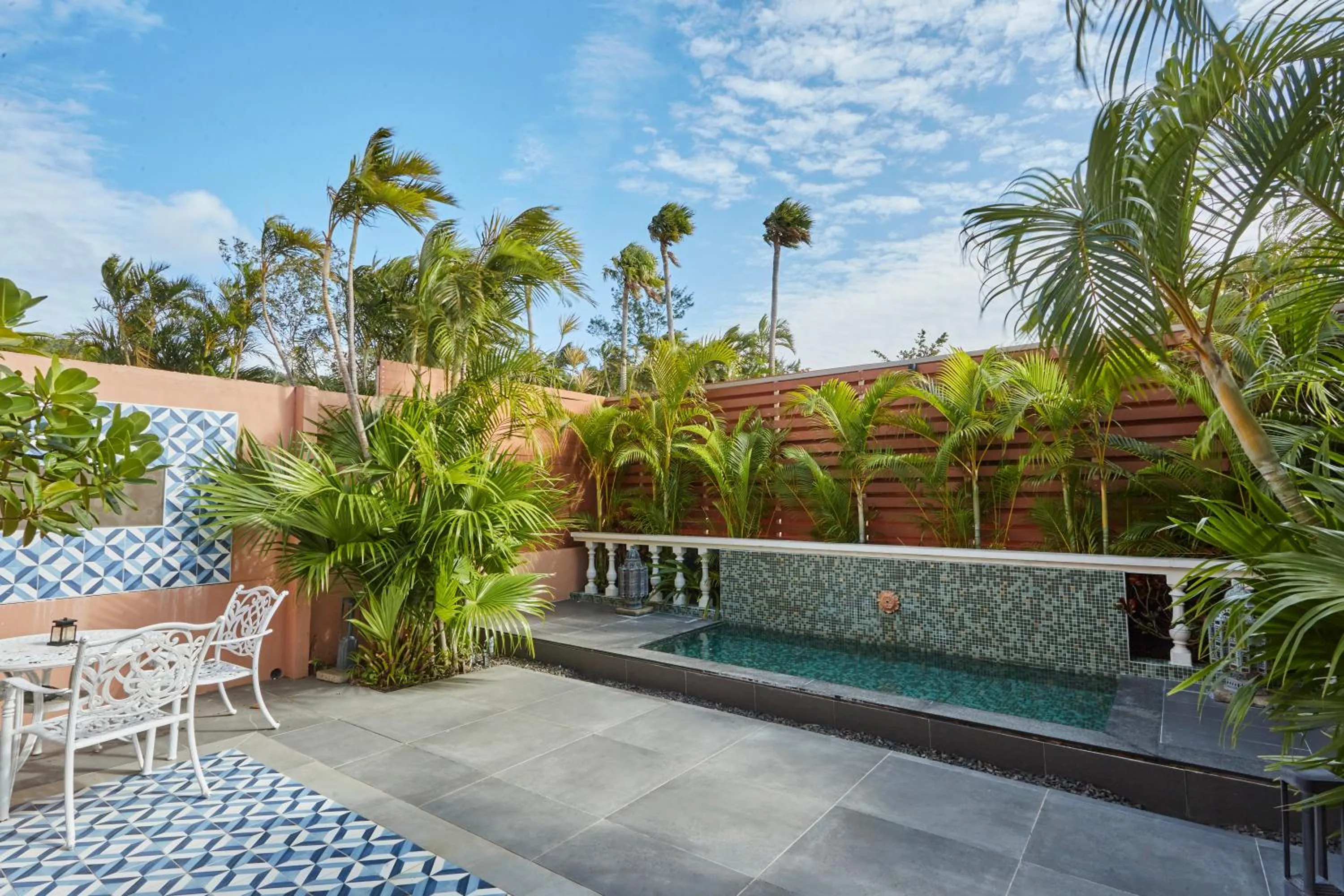 Patio in Kenting Amanda Hotel