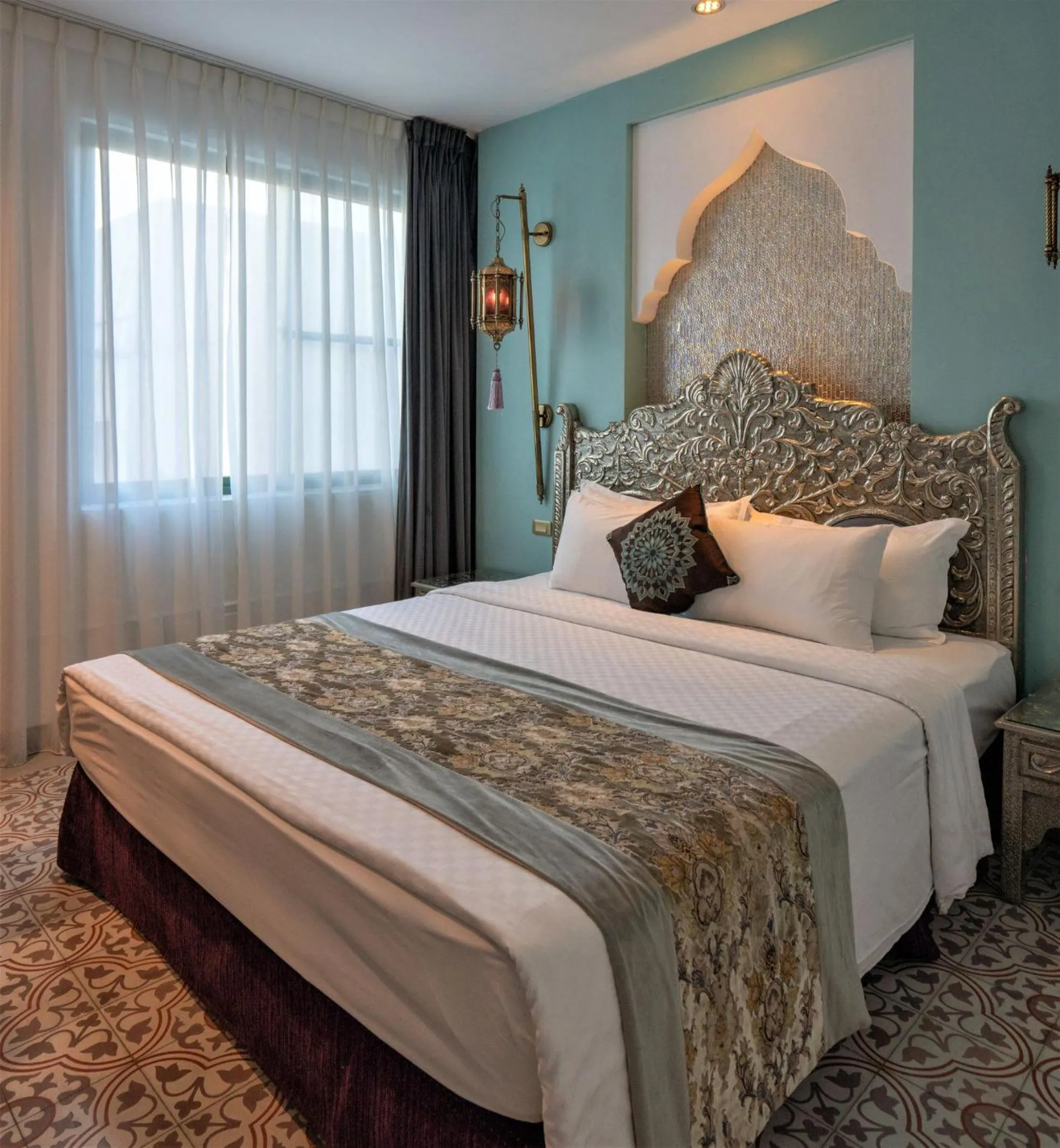 Bed in Kenting Amanda Hotel