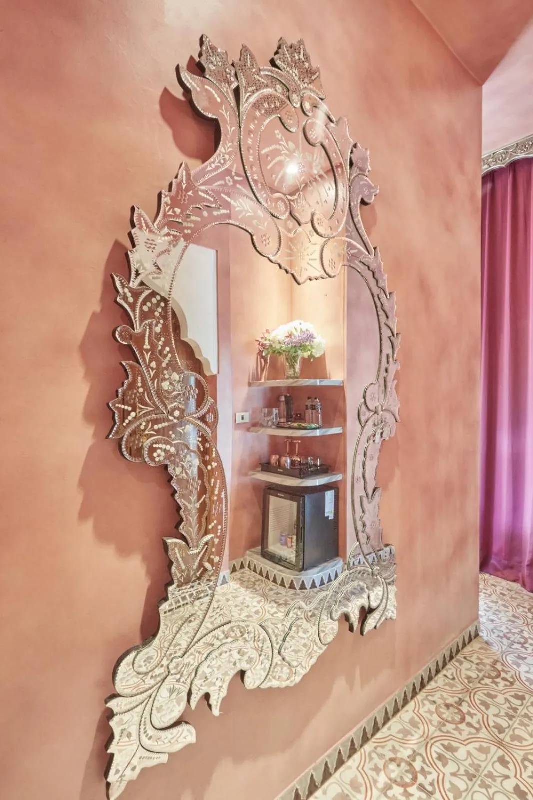 Decorative detail, Bed in Kenting Amanda Hotel