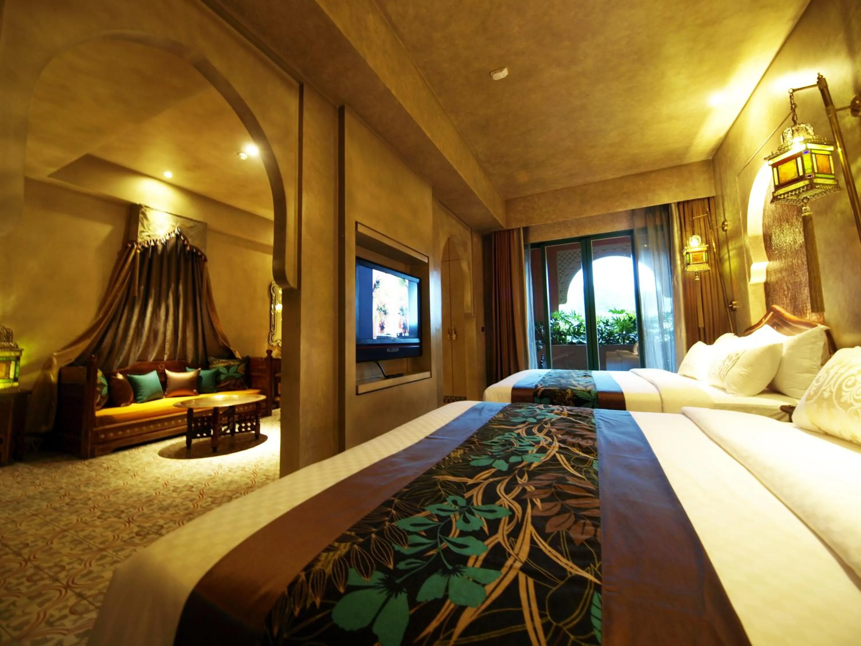 Bedroom, Bed in Kenting Amanda Hotel