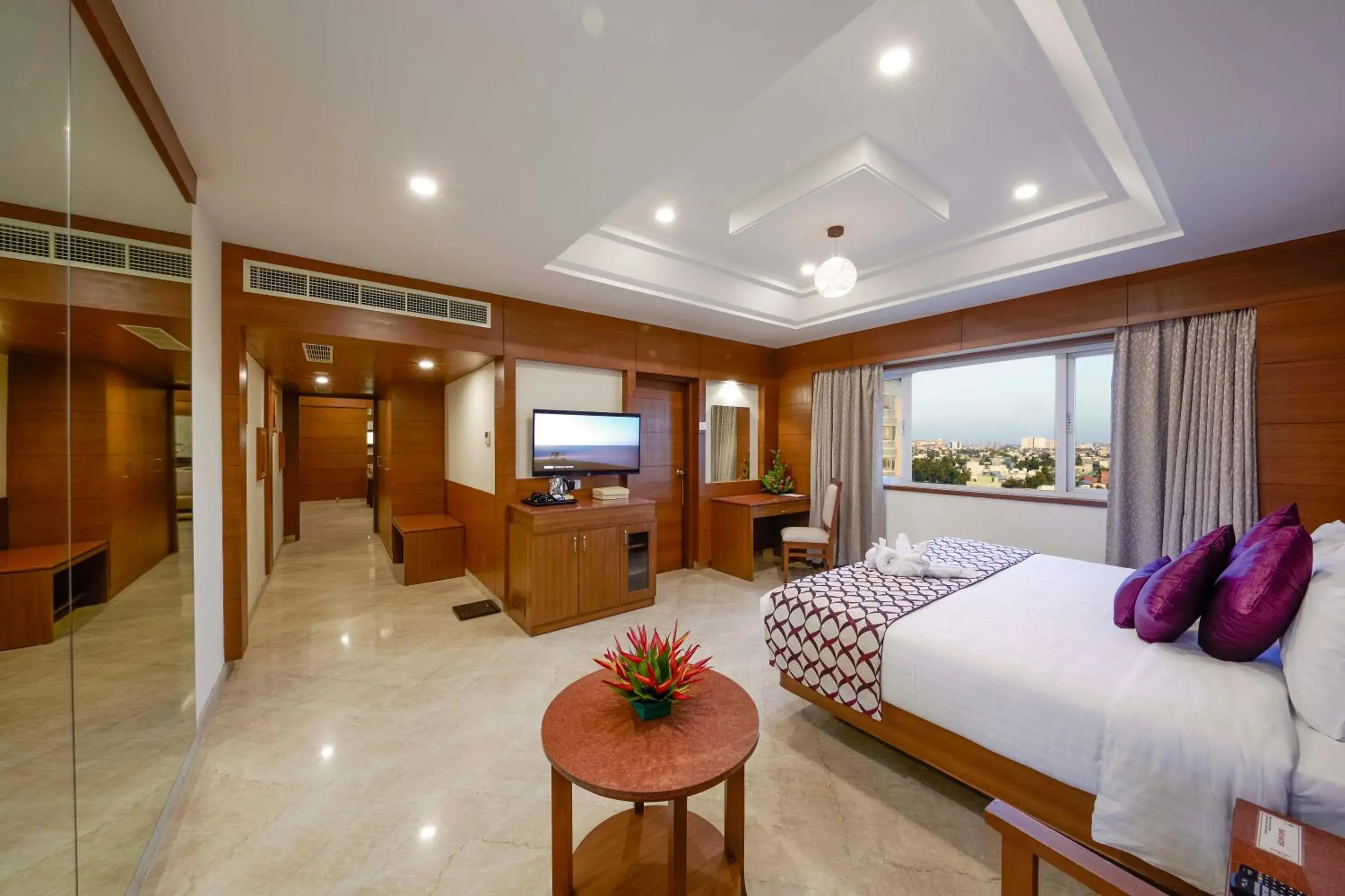 Photo of the whole room, Bed in JP Chennai Hotel Photo of the whole room, Bed in JP Chennai Hotel