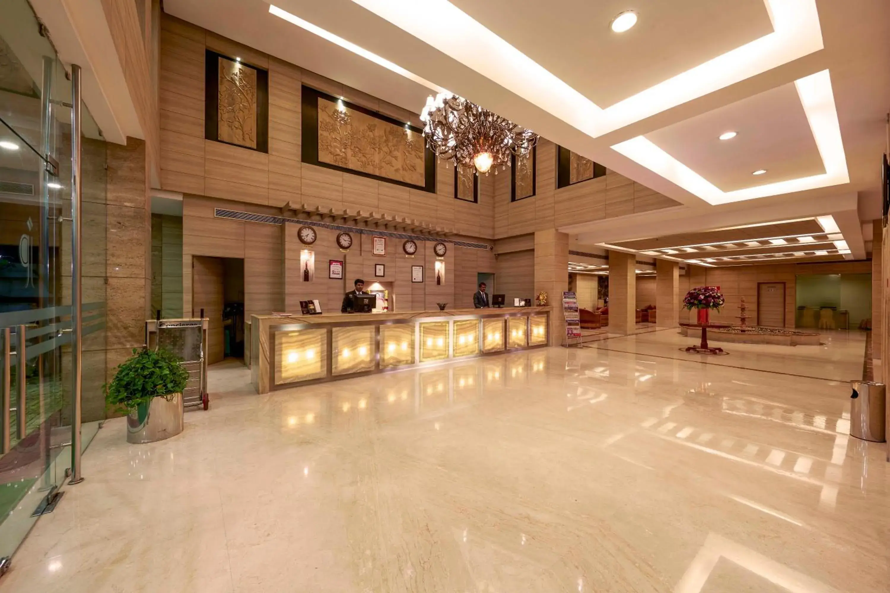 Lobby or reception in JP Chennai Hotel Lobby or reception in JP Chennai Hotel