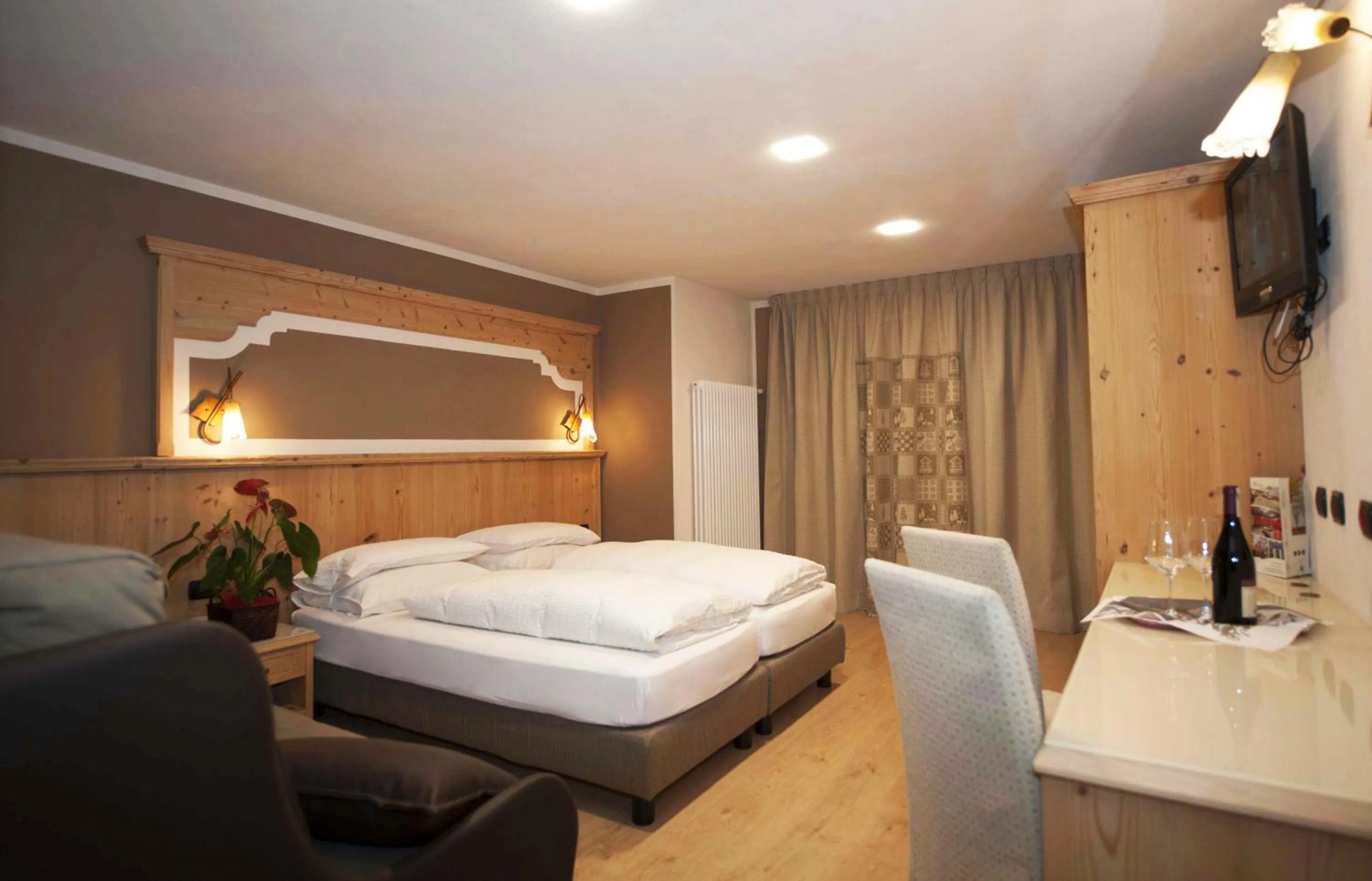 Bed in Hotel Amerikan