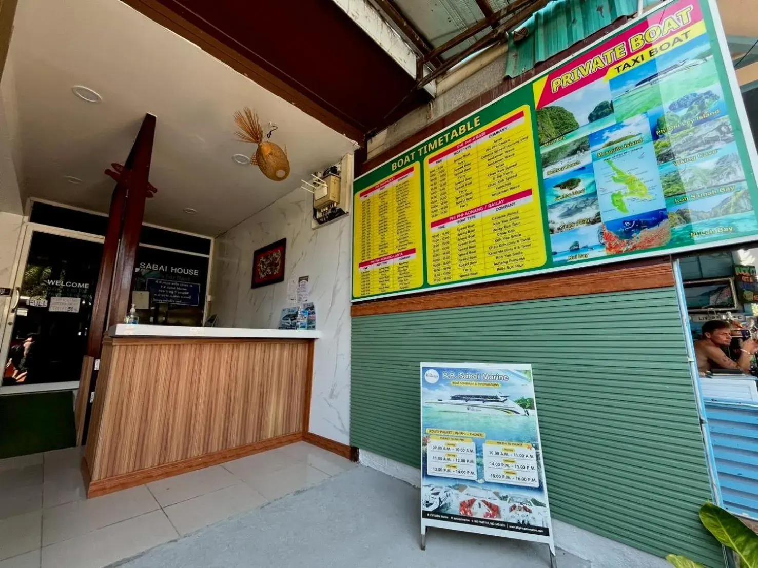 Lobby or reception in Sabai House Lobby or reception in Sabai House