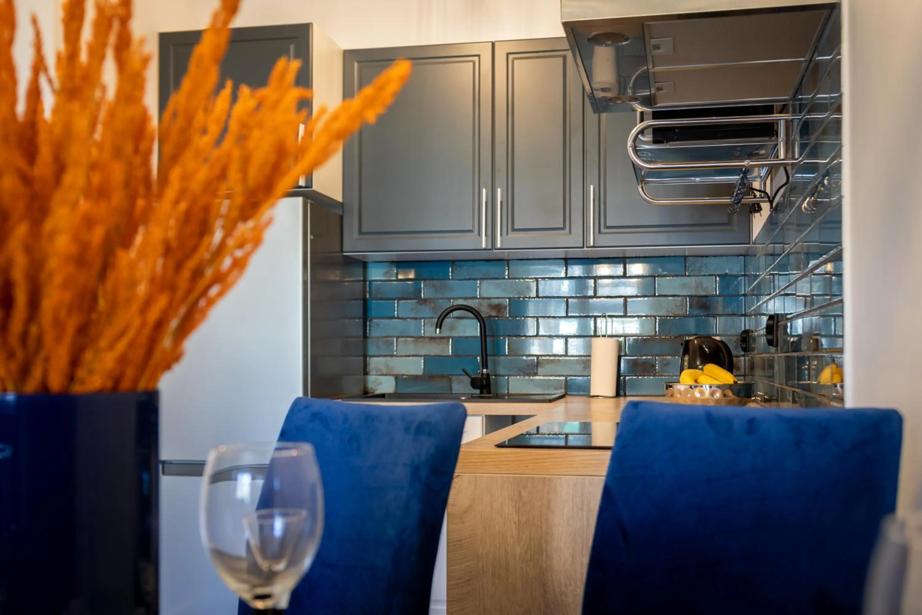 Kitchen or kitchenette in Apart-Invest Apartament Latte