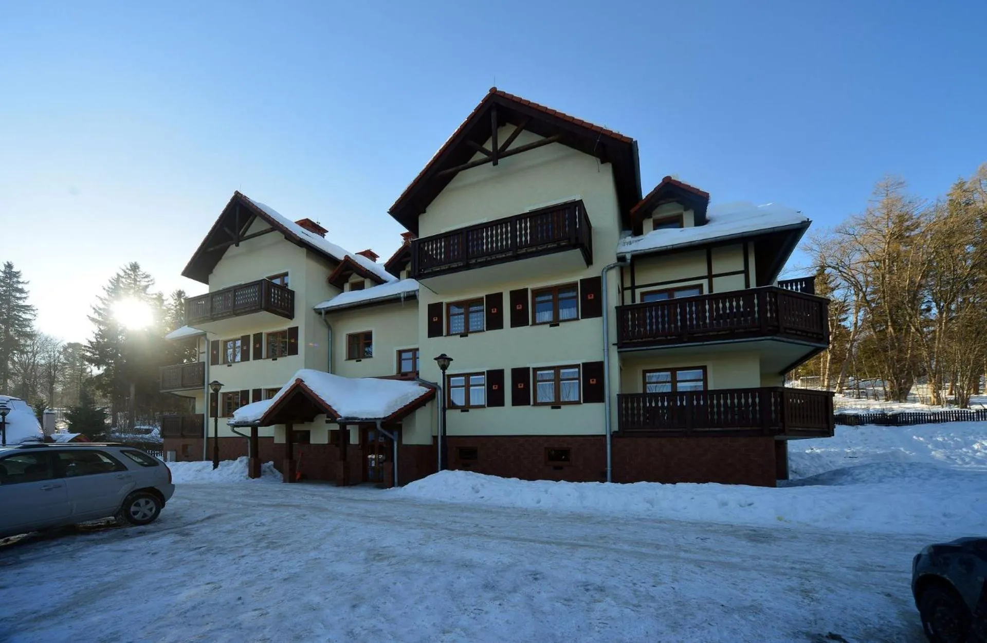 Property building in Apart-Invest Apartament Latte