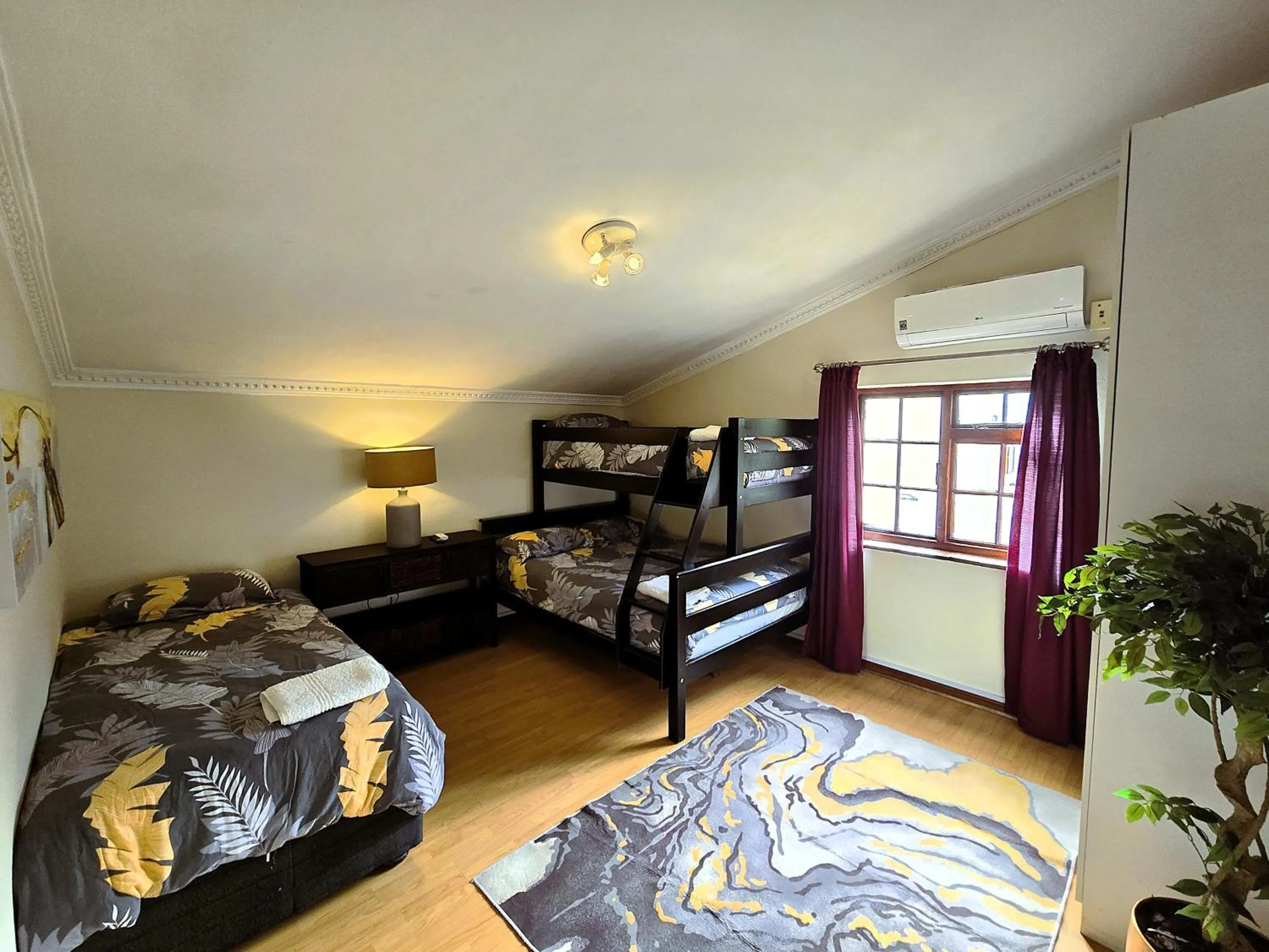 Bedroom, Bed in Walters Lane Luxury Accommodation main house - No loadshedding