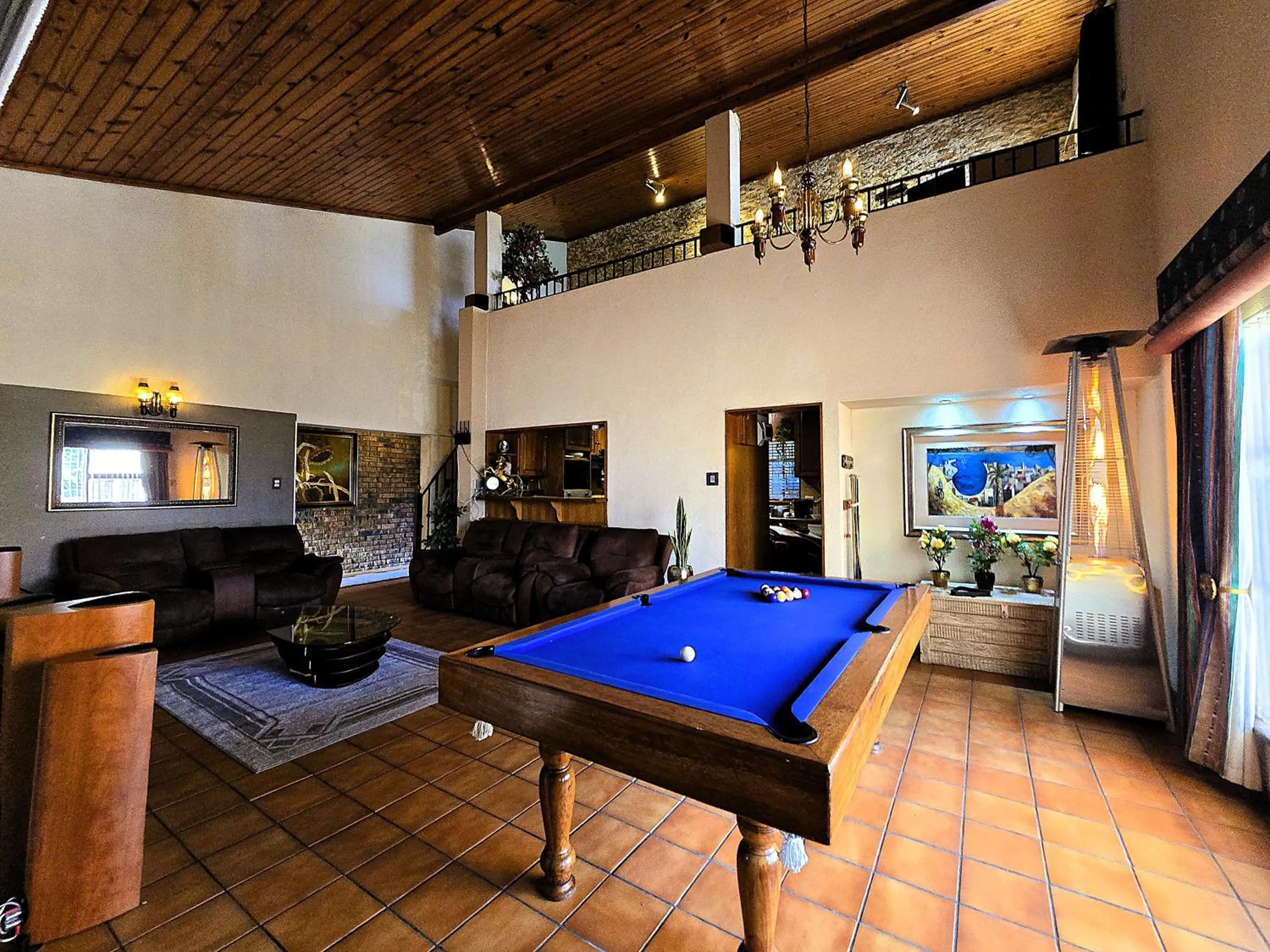 Billiard in Walters Lane Luxury Accommodation main house - No loadshedding