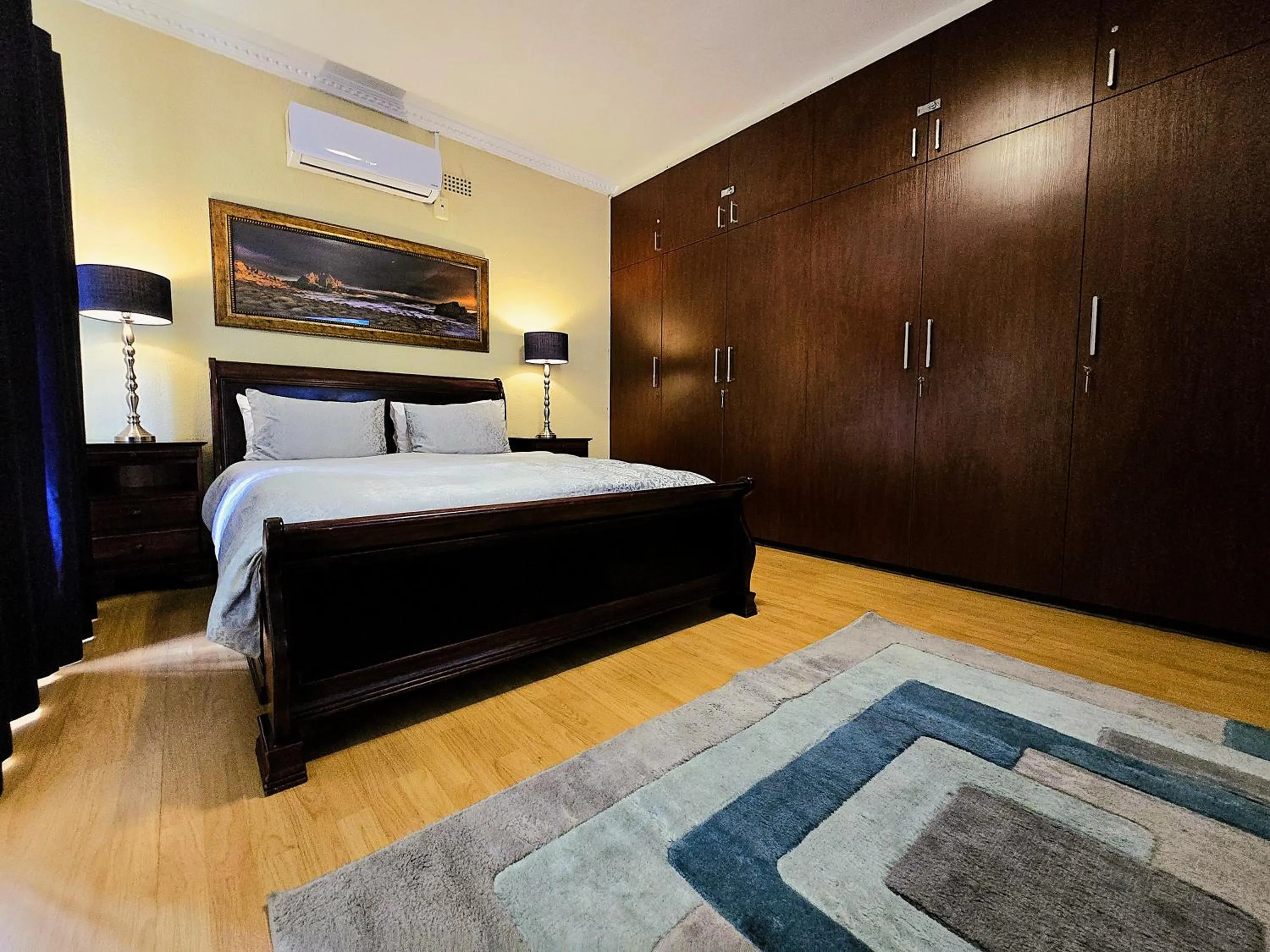 Bedroom, Bed in Walters Lane Luxury Accommodation main house - No loadshedding