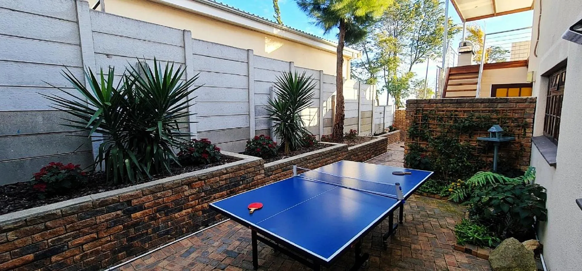 Table tennis in Walters Lane Luxury Accommodation main house - No loadshedding