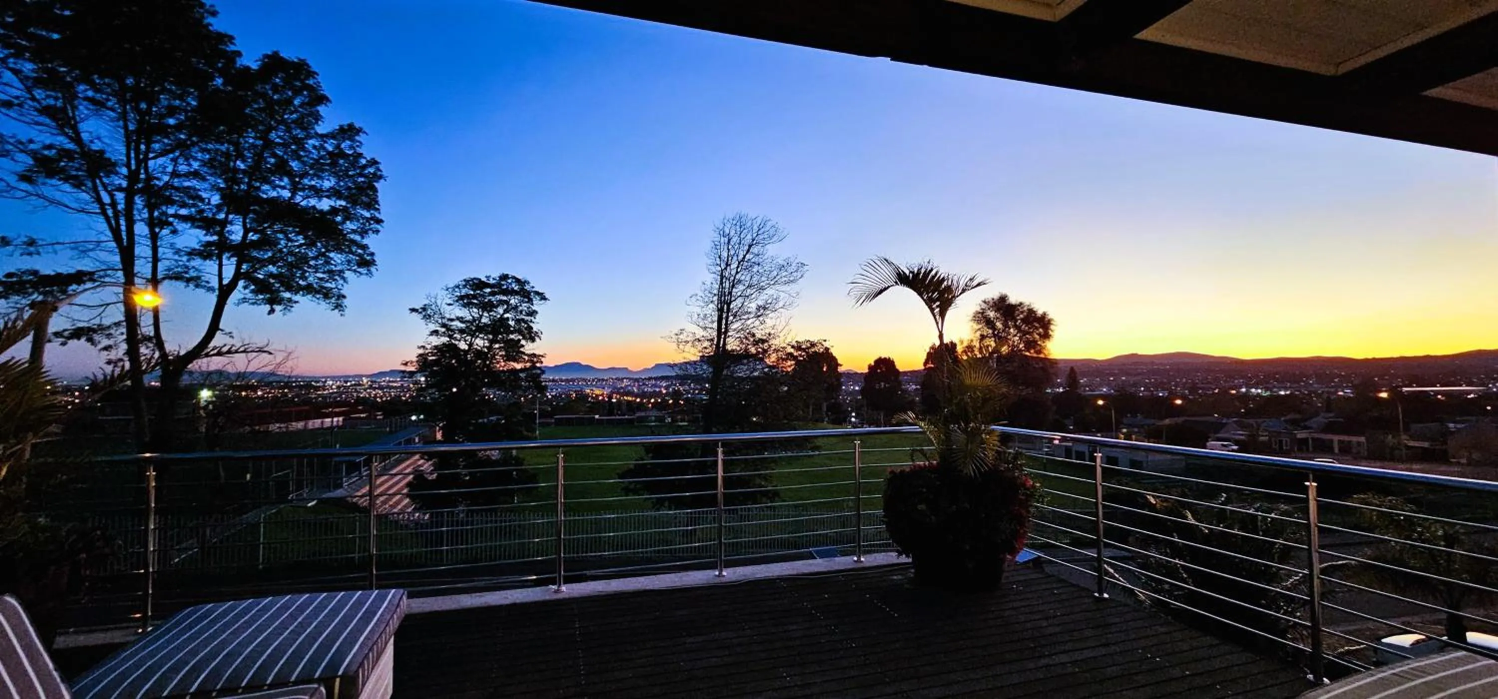 Balcony/Terrace in Walters Lane Luxury Accommodation main house - No loadshedding