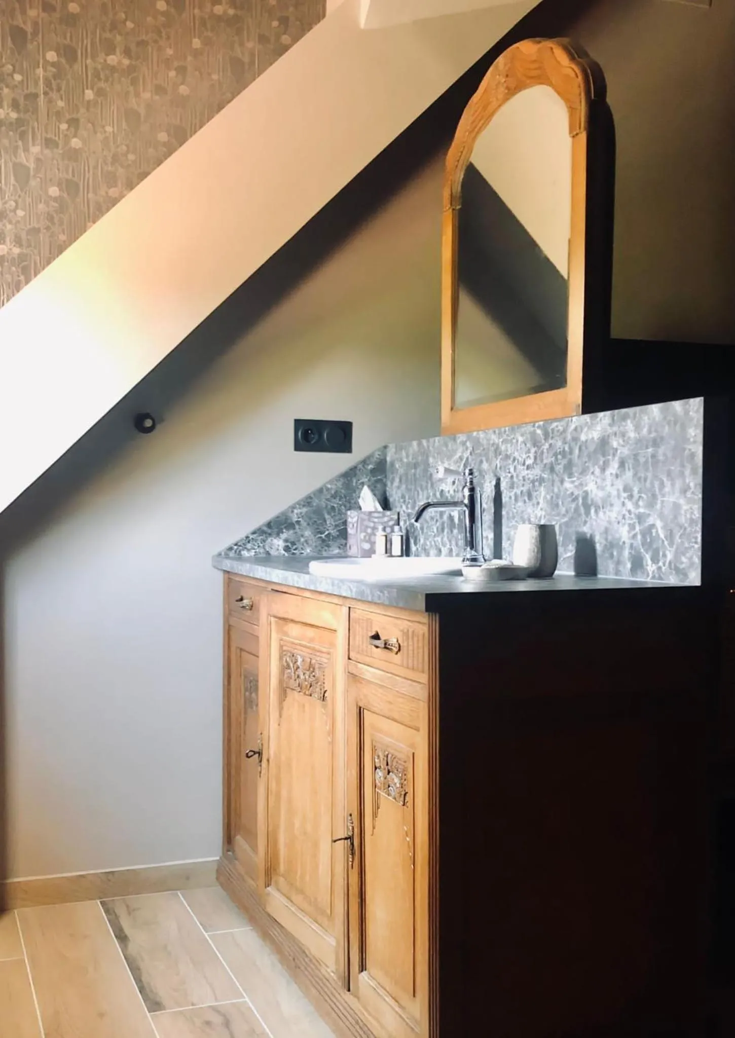 Bathroom in Sous Les Pins gîtes et chambres d'hôtes
