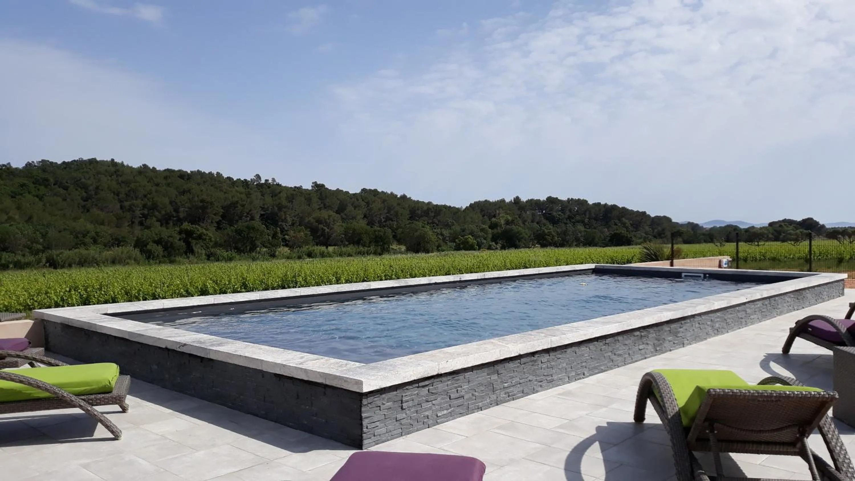Swimming pool in Sous Les Pins gîtes et chambres d'hôtes