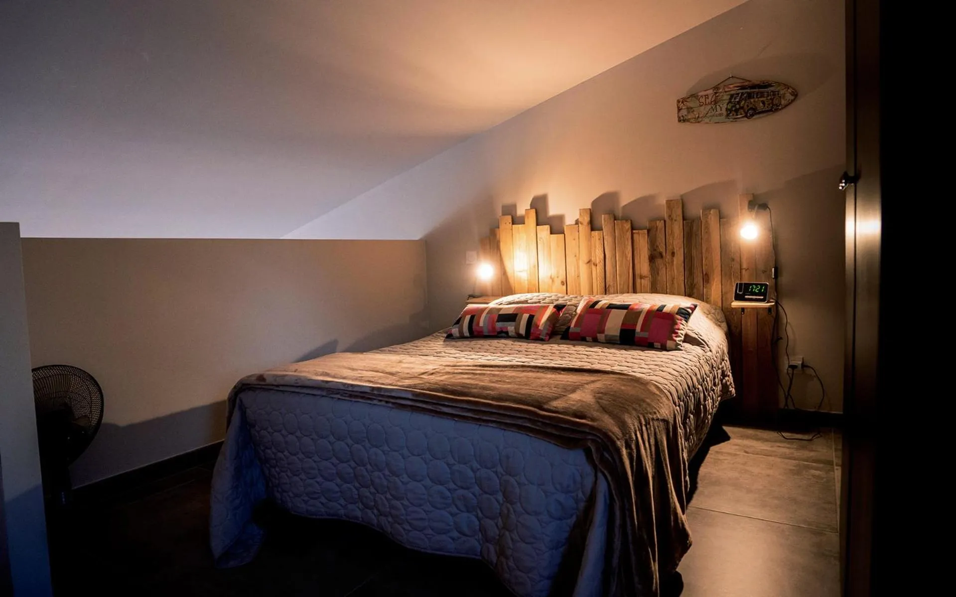 Bed in Sous Les Pins gîtes et chambres d'hôtes