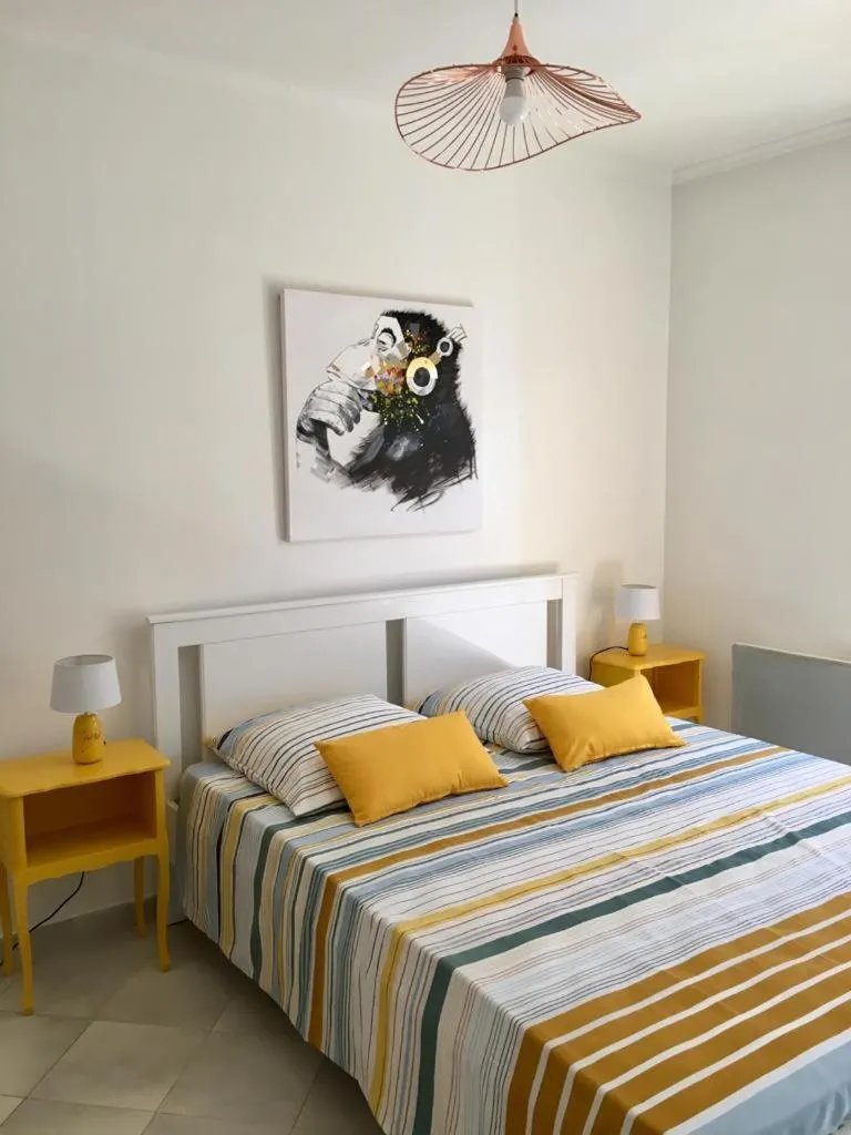 Bed in Sous Les Pins gîtes et chambres d'hôtes