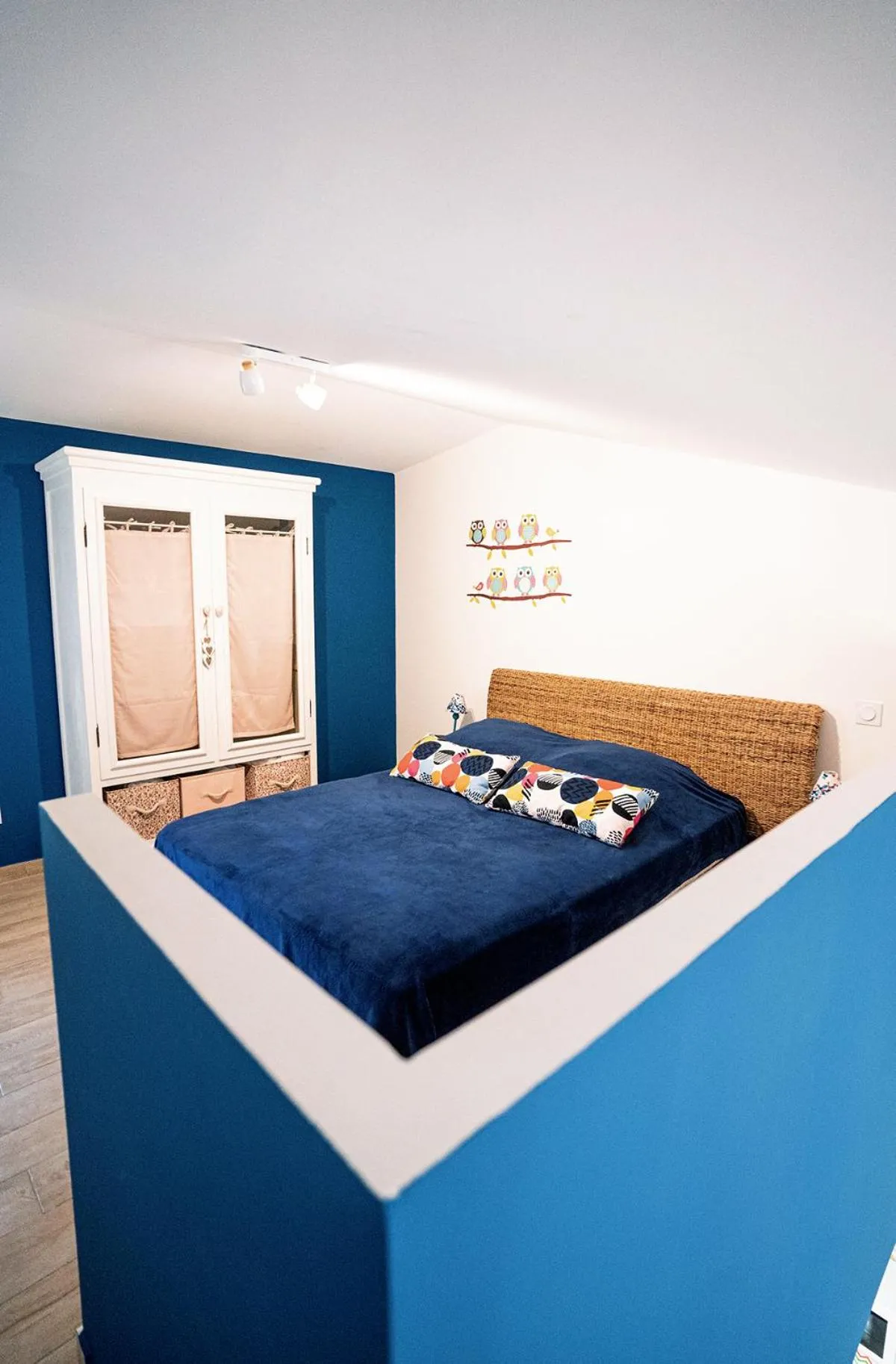 Bed in Sous Les Pins gîtes et chambres d'hôtes