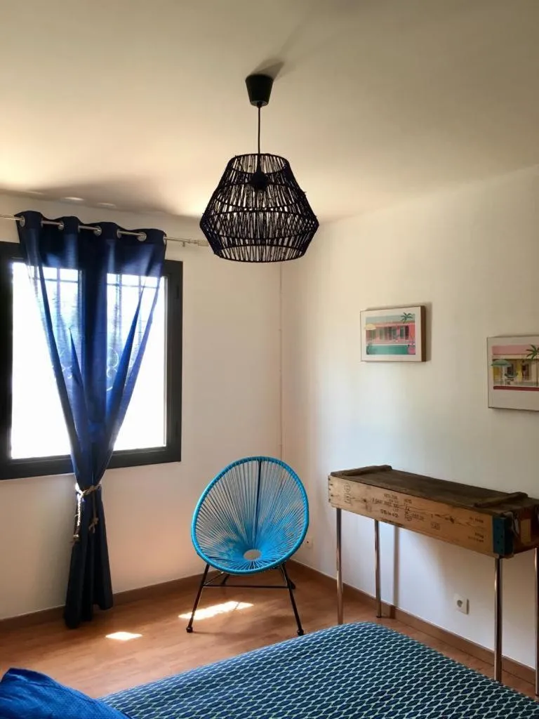 Bedroom in Sous Les Pins gîtes et chambres d'hôtes