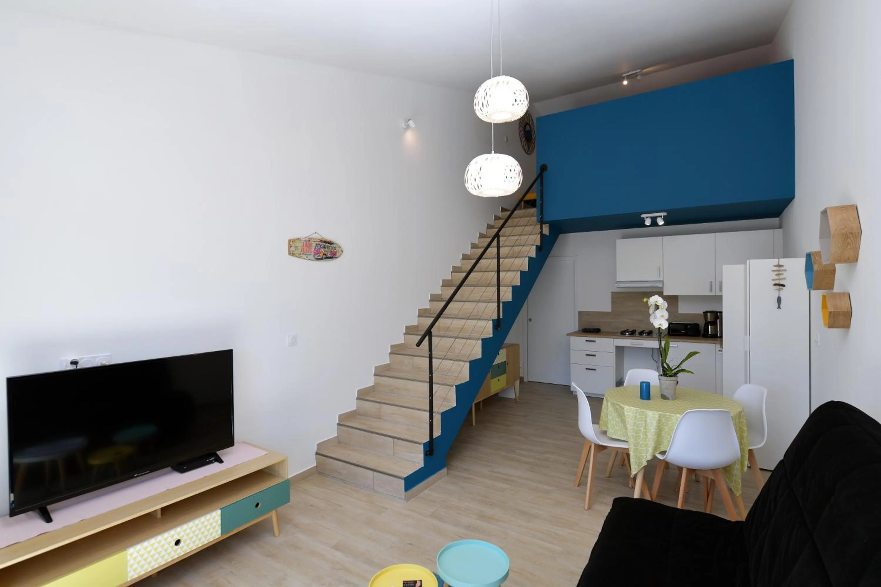 Living room in Sous Les Pins gîtes et chambres d'hôtes