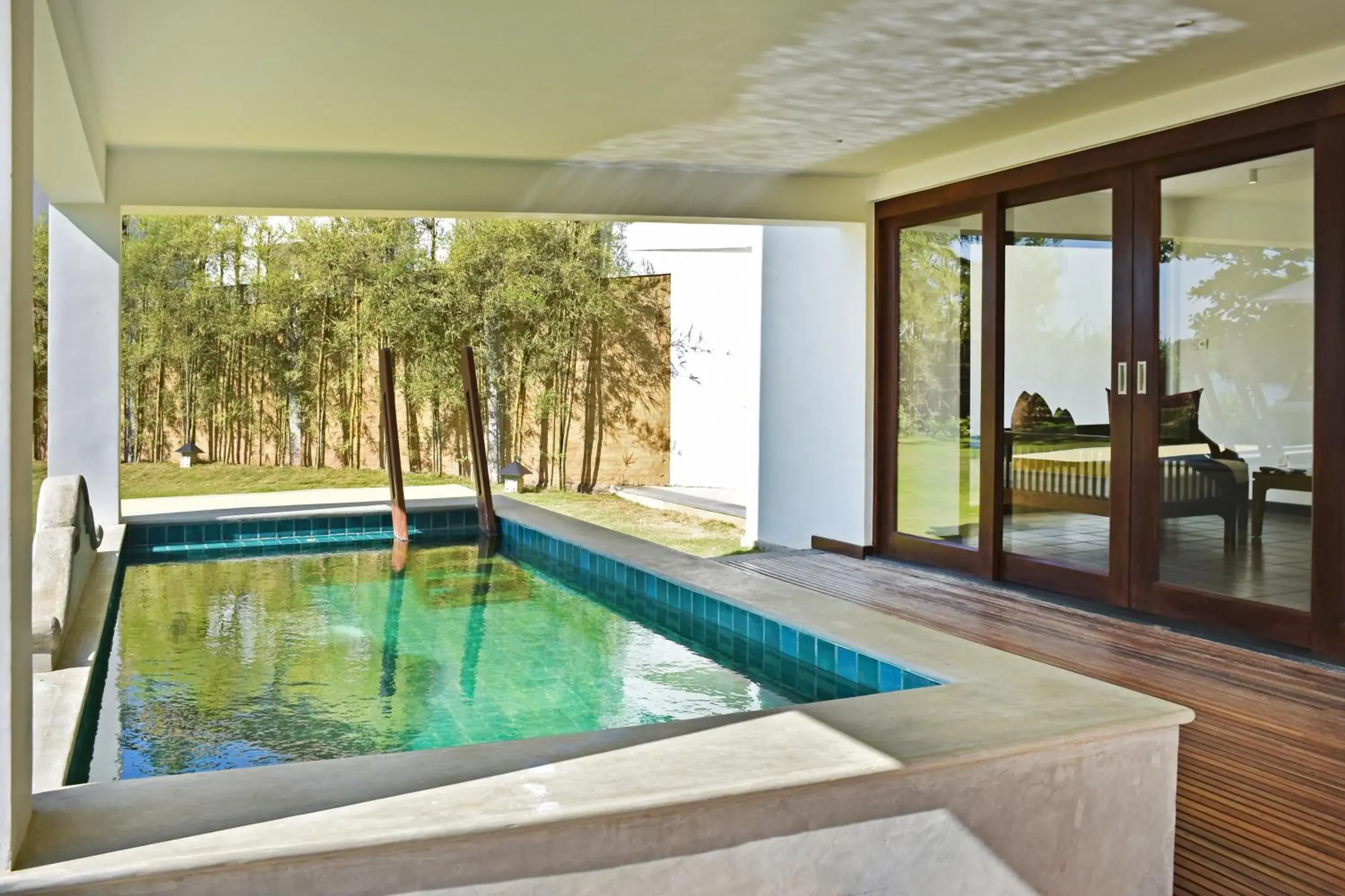 Pool view in Wattura Resort & Spa Pool view in Wattura Resort & Spa