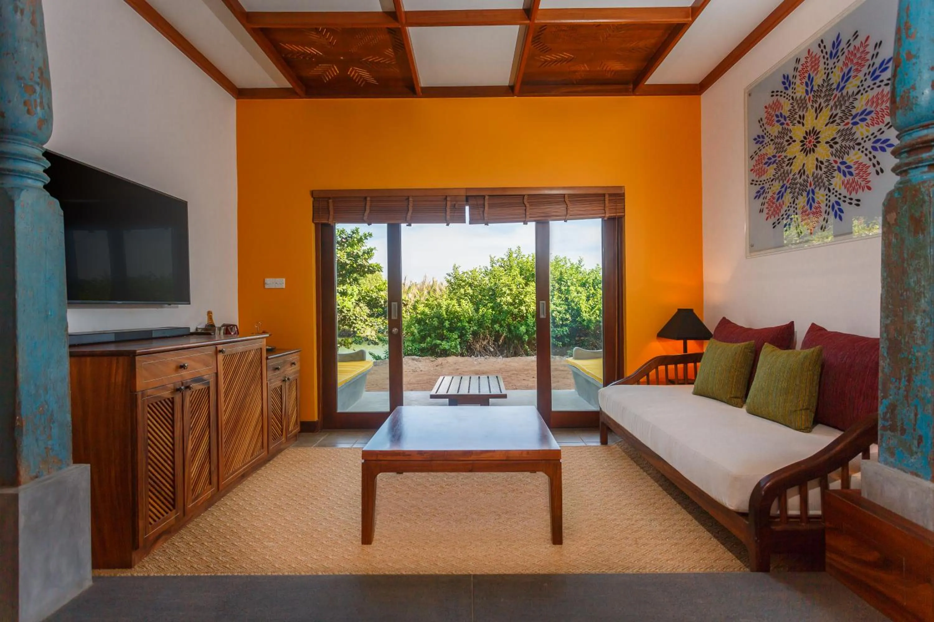 Living room, Bed in Wattura Resort & Spa