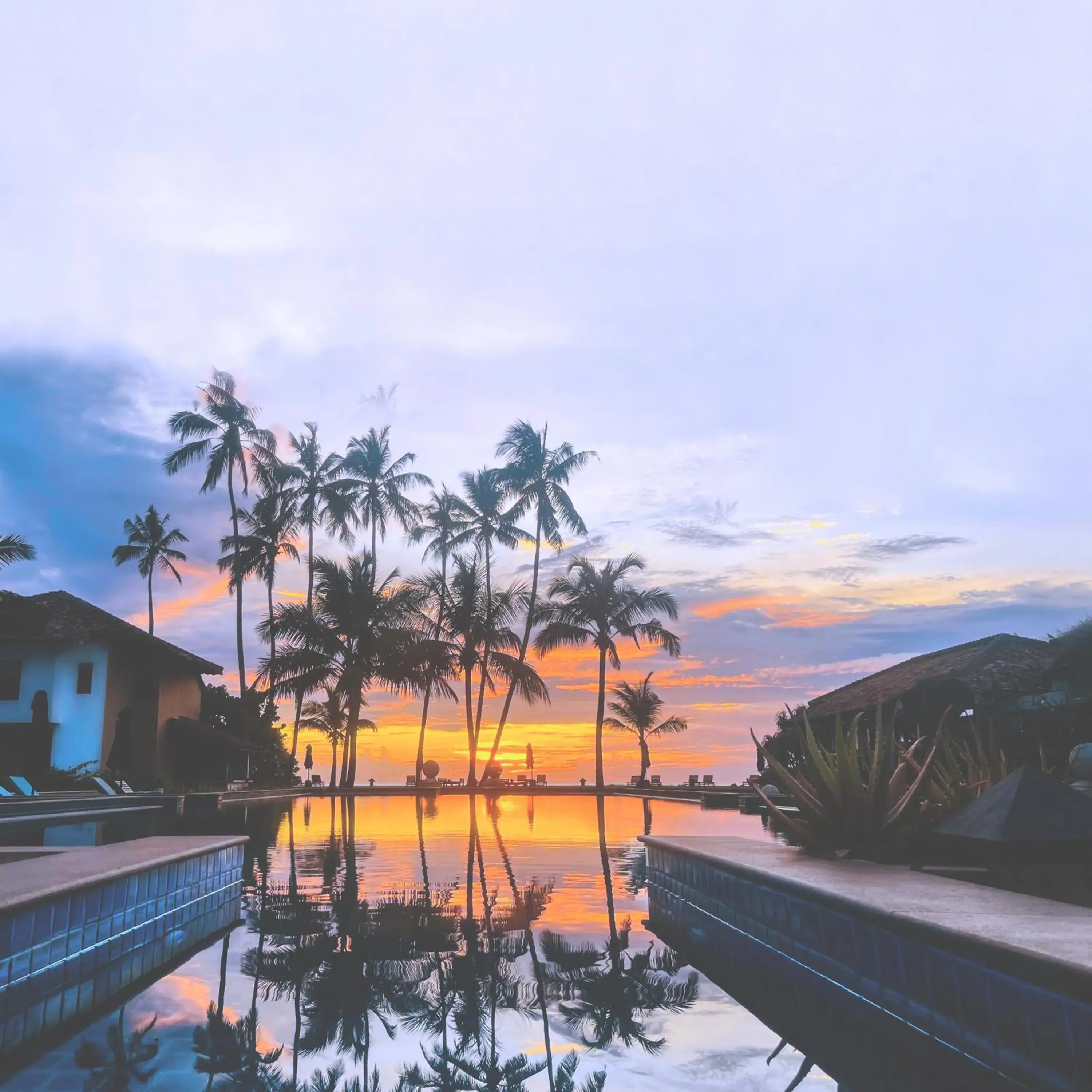 Sunset in Wattura Resort & Spa Sunset in Wattura Resort & Spa