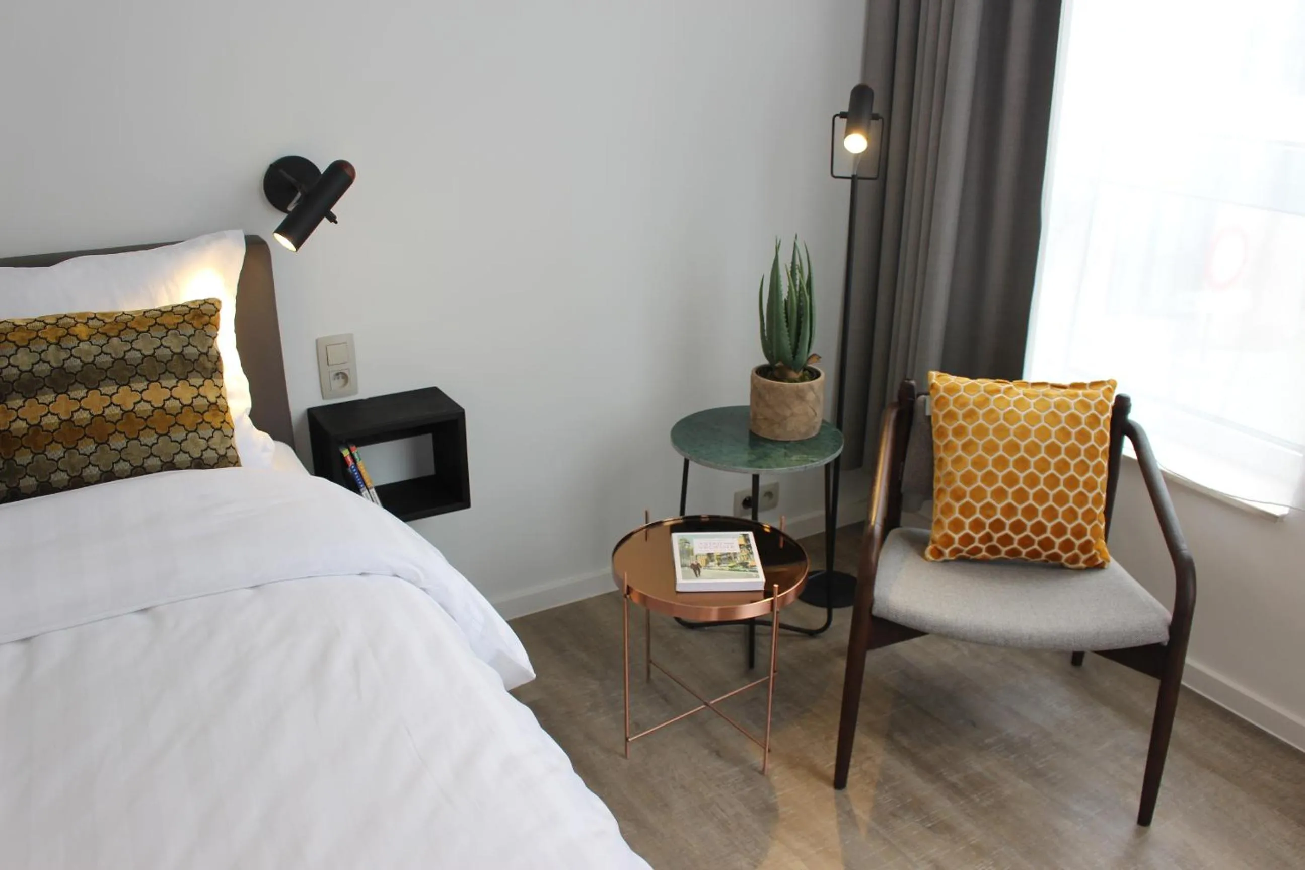 Living room, Bed in CITYSTAY