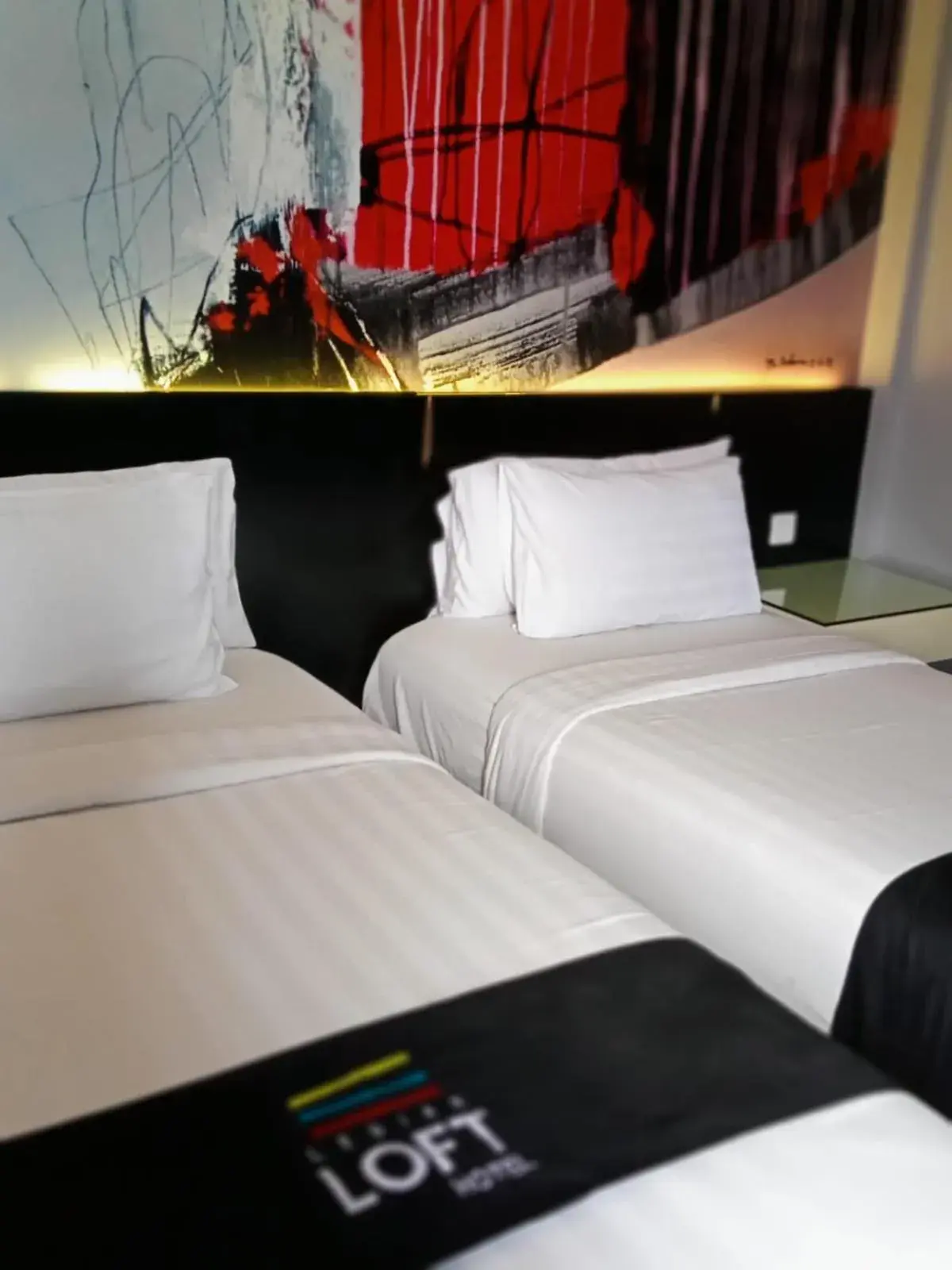 Bed in Loft Legian Hotel Bali Bed in Loft Legian Hotel Bali