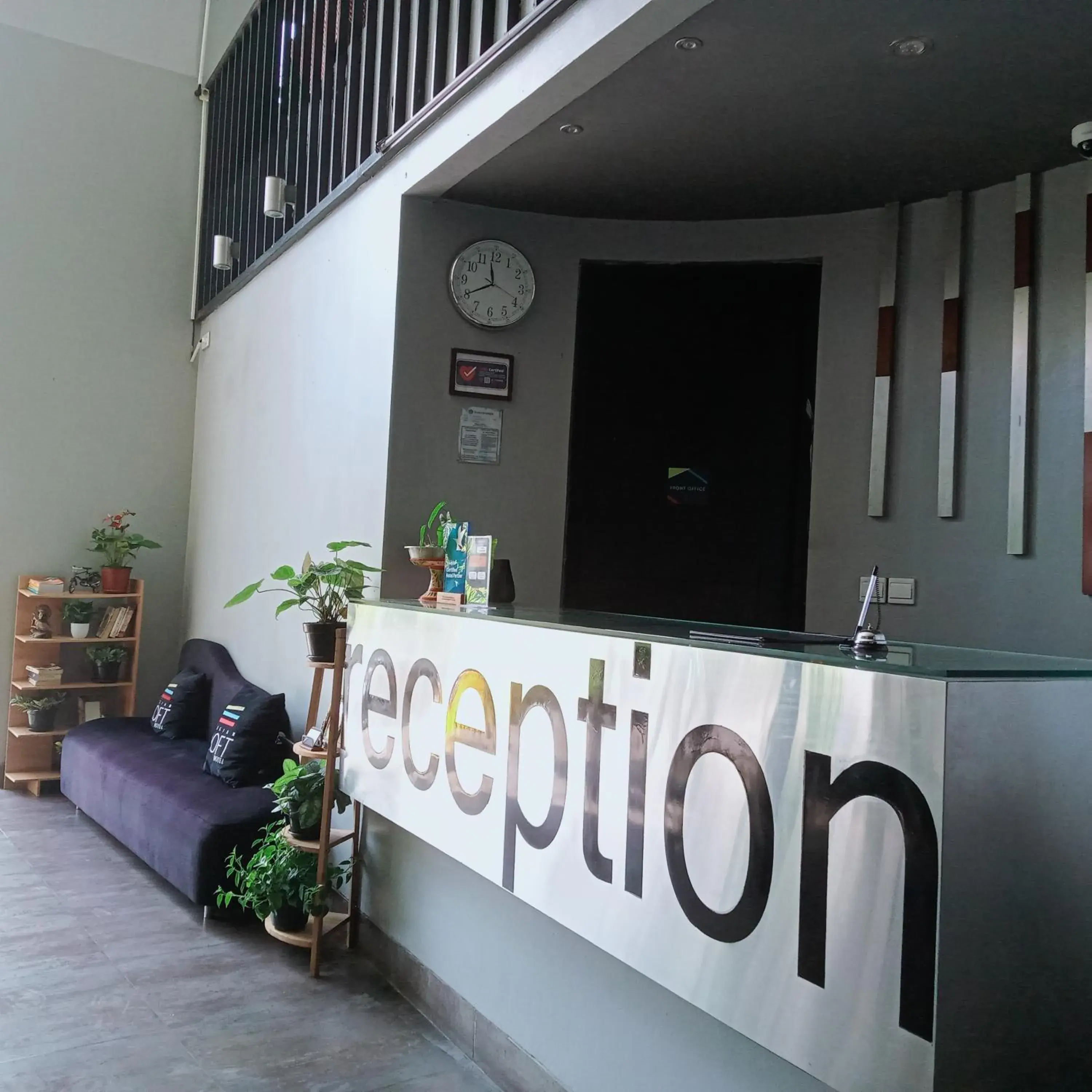 Lobby or reception in Loft Legian Hotel Bali Lobby or reception in Loft Legian Hotel Bali