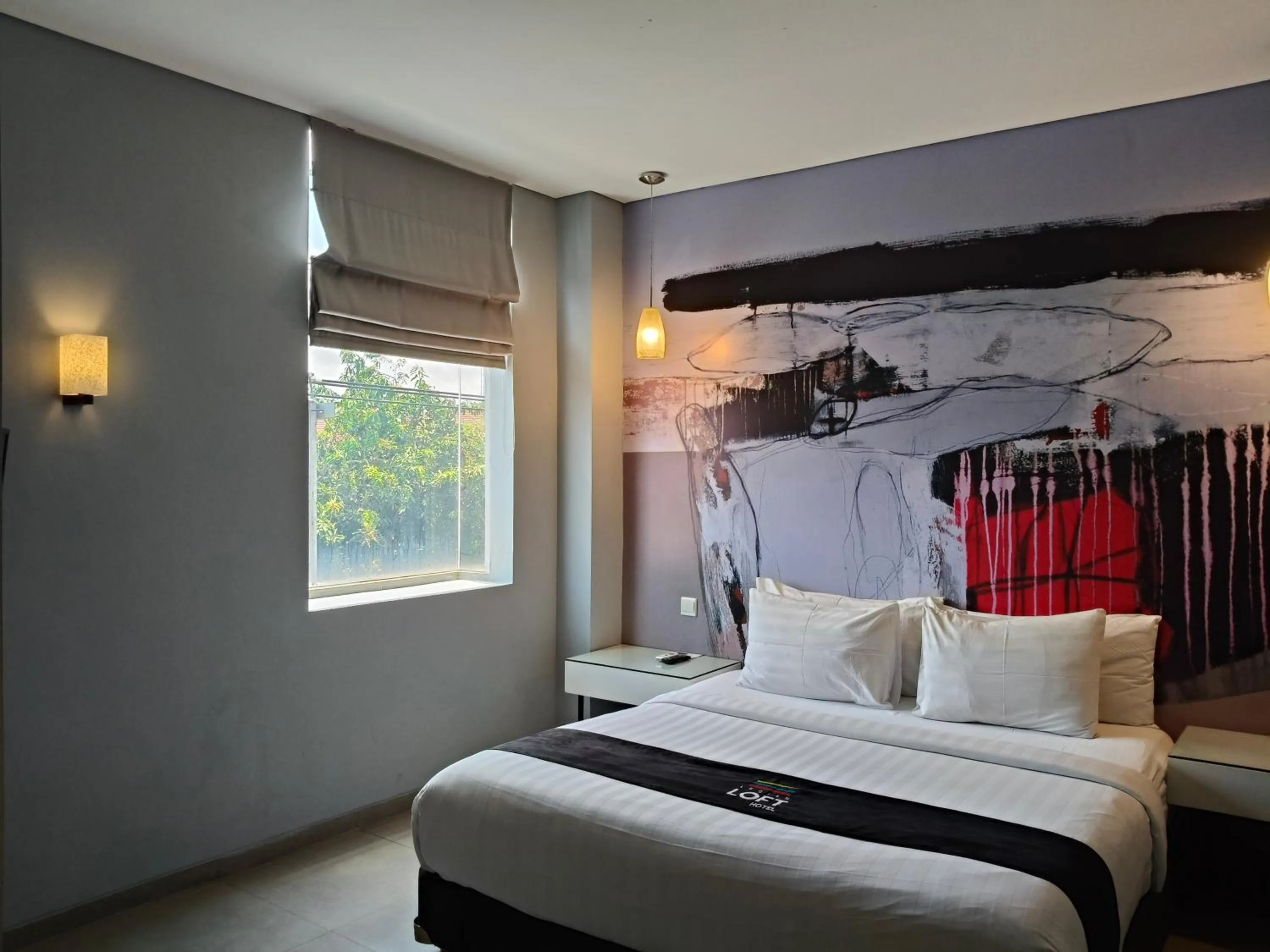 Bed in Loft Legian Hotel Bali