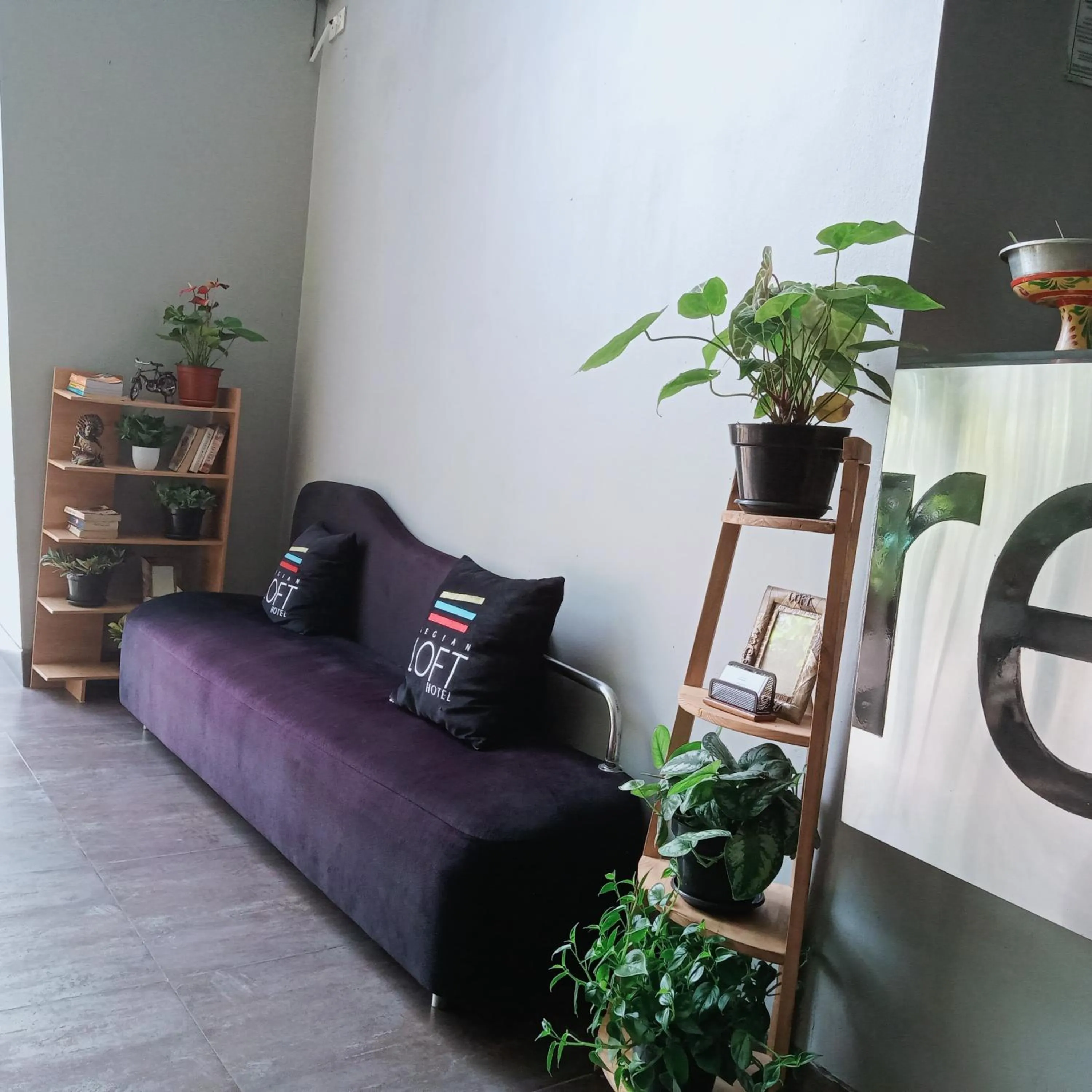 Seating area in Loft Legian Hotel Bali