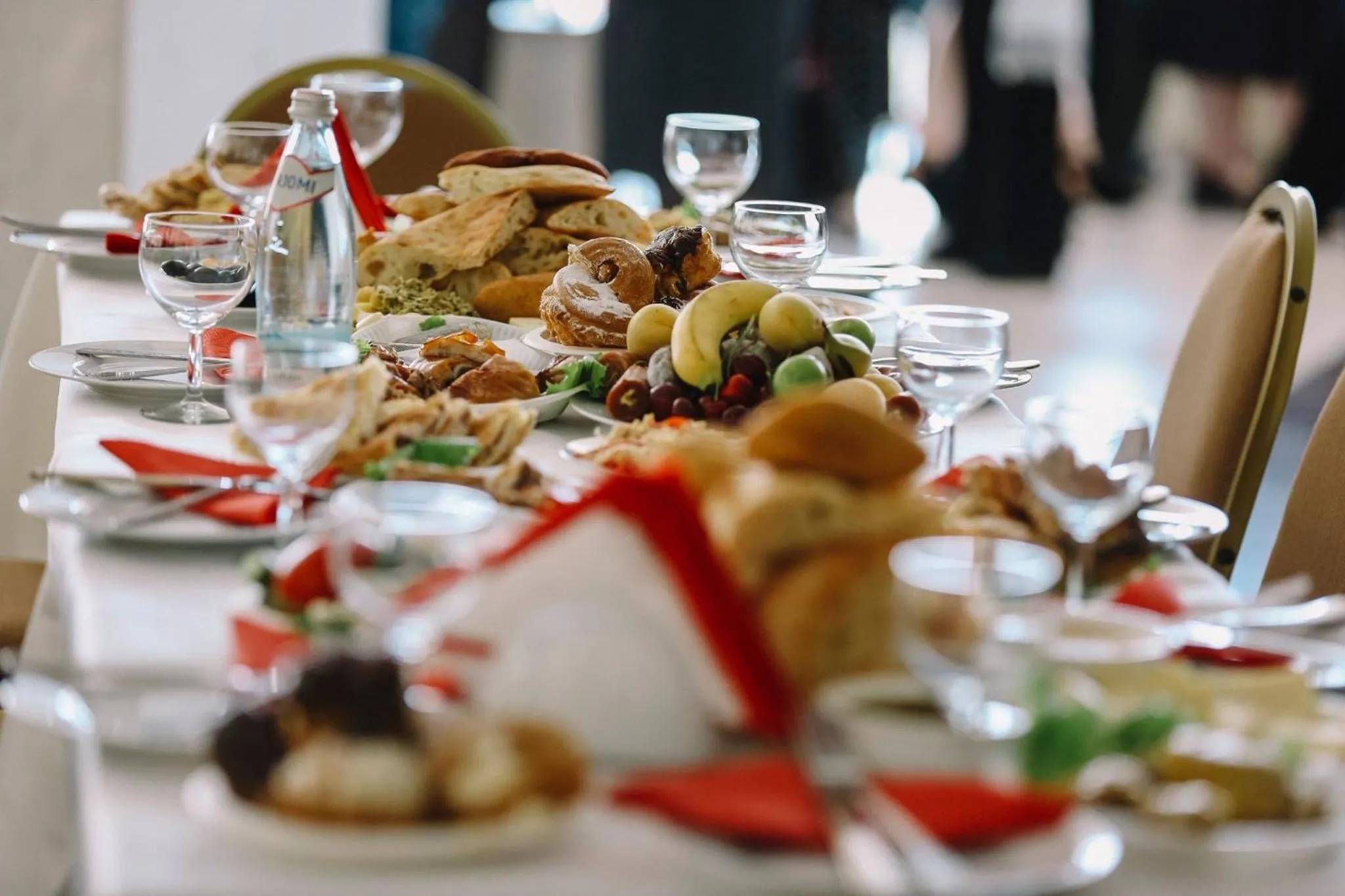 Food and drinks in Ortachala Palace