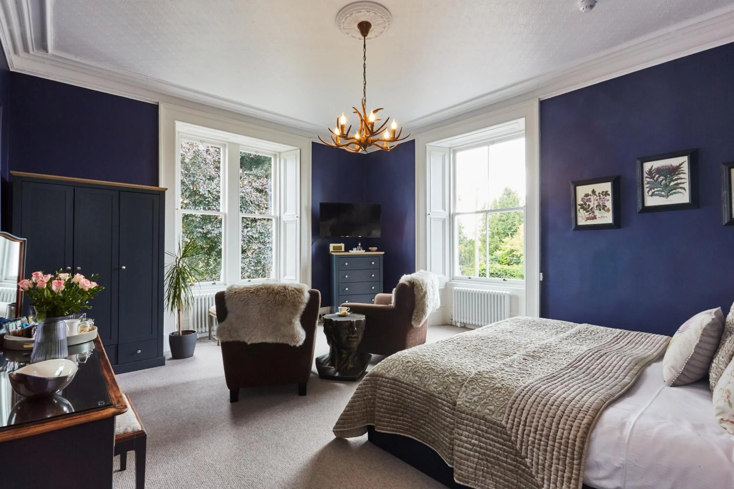 Photo of the whole room, Bed in Merlindale