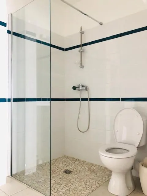 Shower in Hotel Pelican